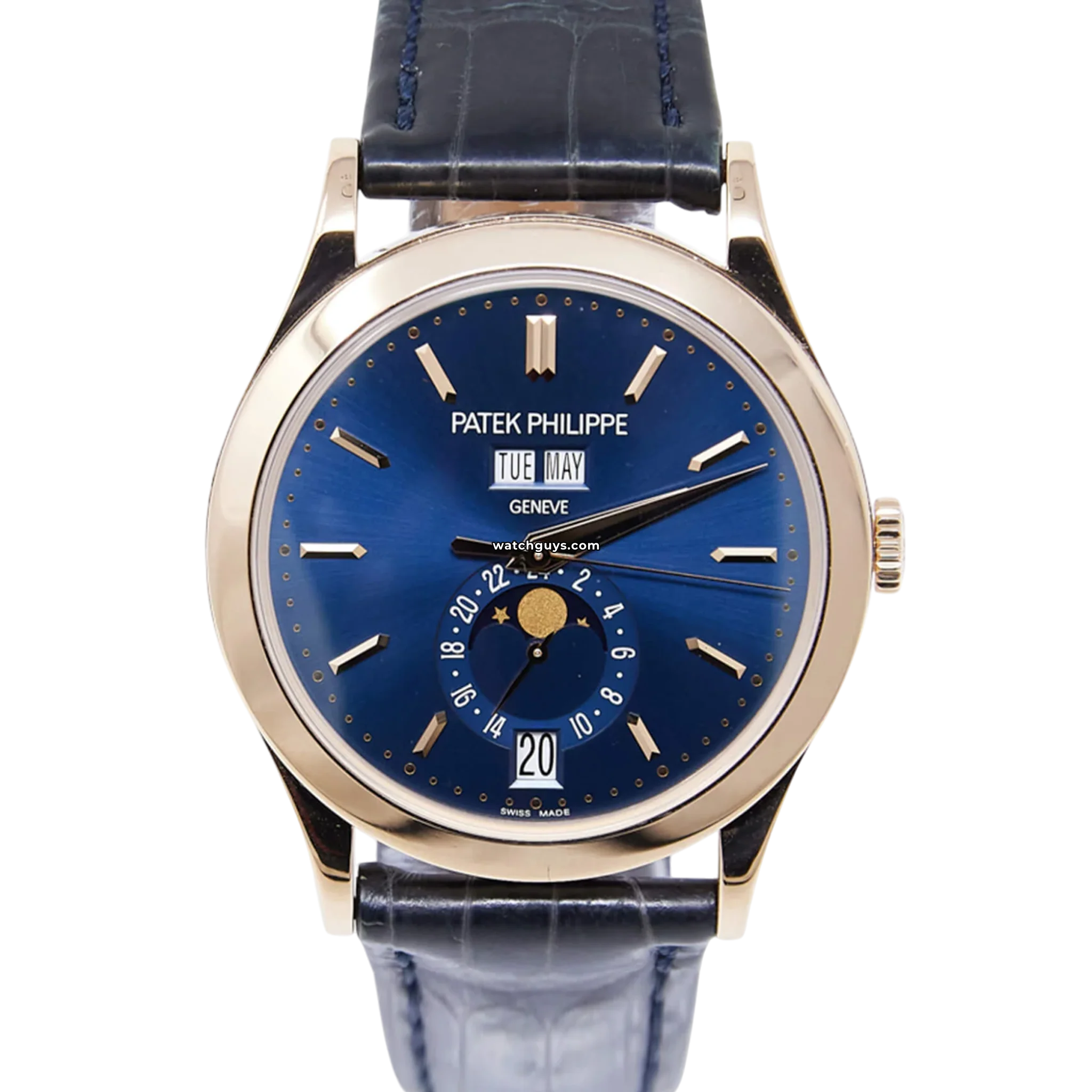 Patek Philippe Annual Calendar 5396R-014 Rose Gold Men's Watch - Luxury Dress Watch for Business & Formal Occasions