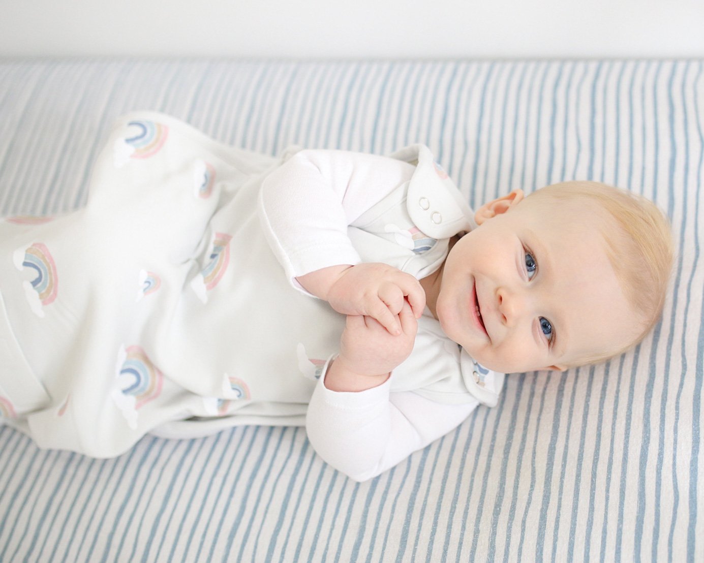 4 Season Ultimate Toddler Sleep Bag - Merino Wool & Organic Cotton for Babies 2-4 Years - Rainbow Color - Perfect for Nursery, Daycare & Travel