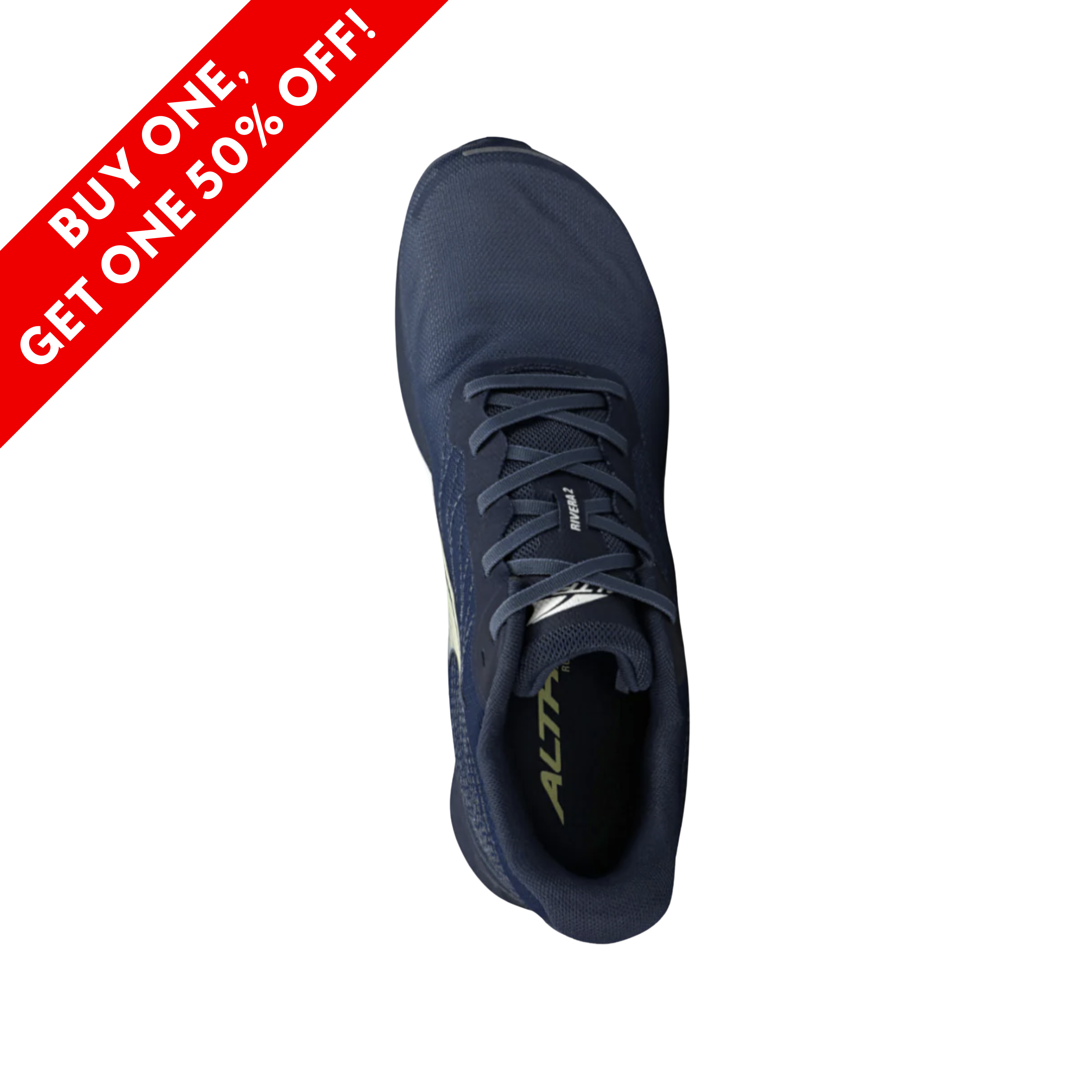 Men's Rivera 2 Navy Casual Sneakers - Comfortable Walking Shoes for Men (Regular Width) - Perfect for Daily Wear, Work & Travel