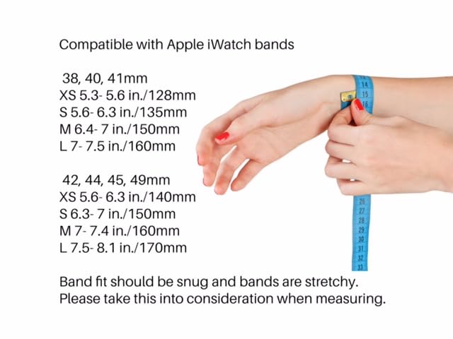 AcuBalance Acupressure Waterproof Silicone Solo Loop Strap for Apple Watch 38mm 41mm - Stress Relief, Balance & Mood Support - Comfortable Stretch Band for Workouts, Sleep & Daily Wear (Blue)