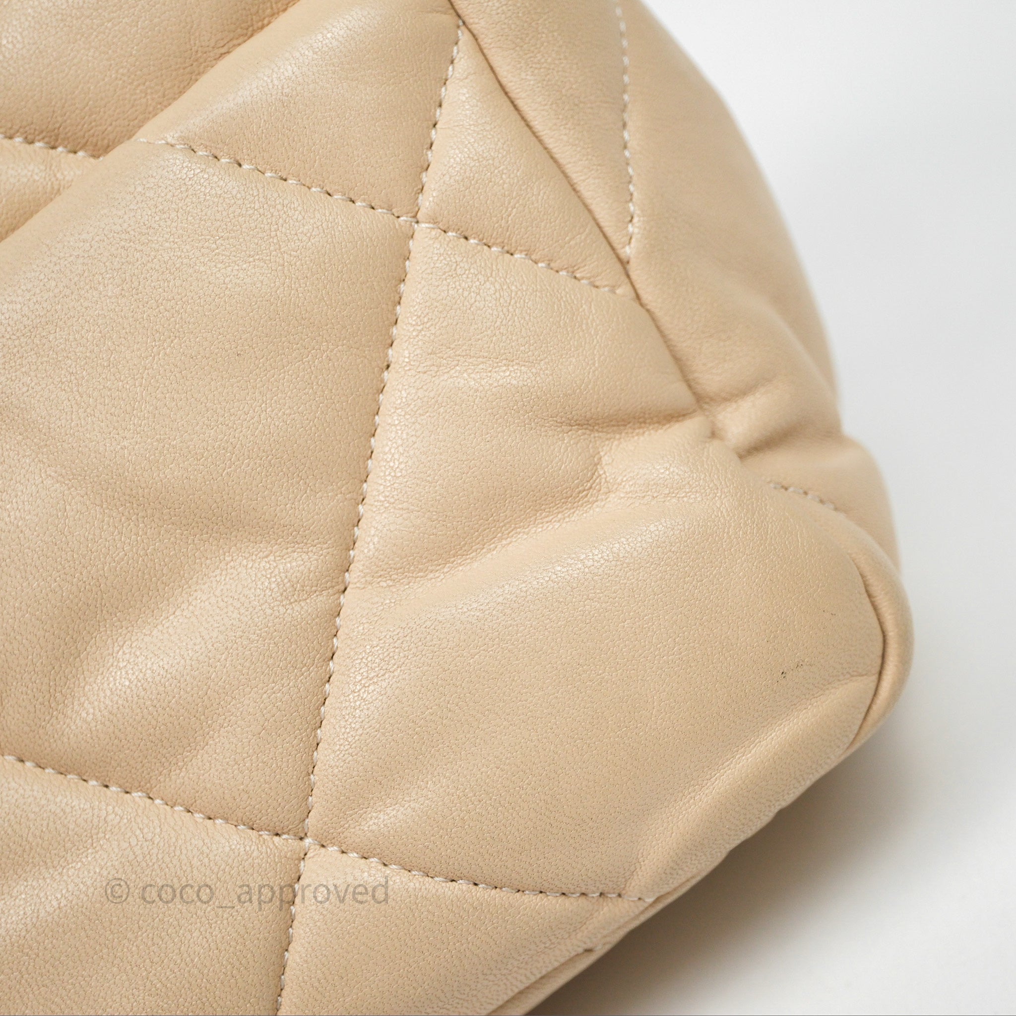 Chanel 19 Small Beige Mixed Hardware Flap Bag - Luxury Designer Handbag for Women | Perfect for Everyday Use, Work & Special Occasions