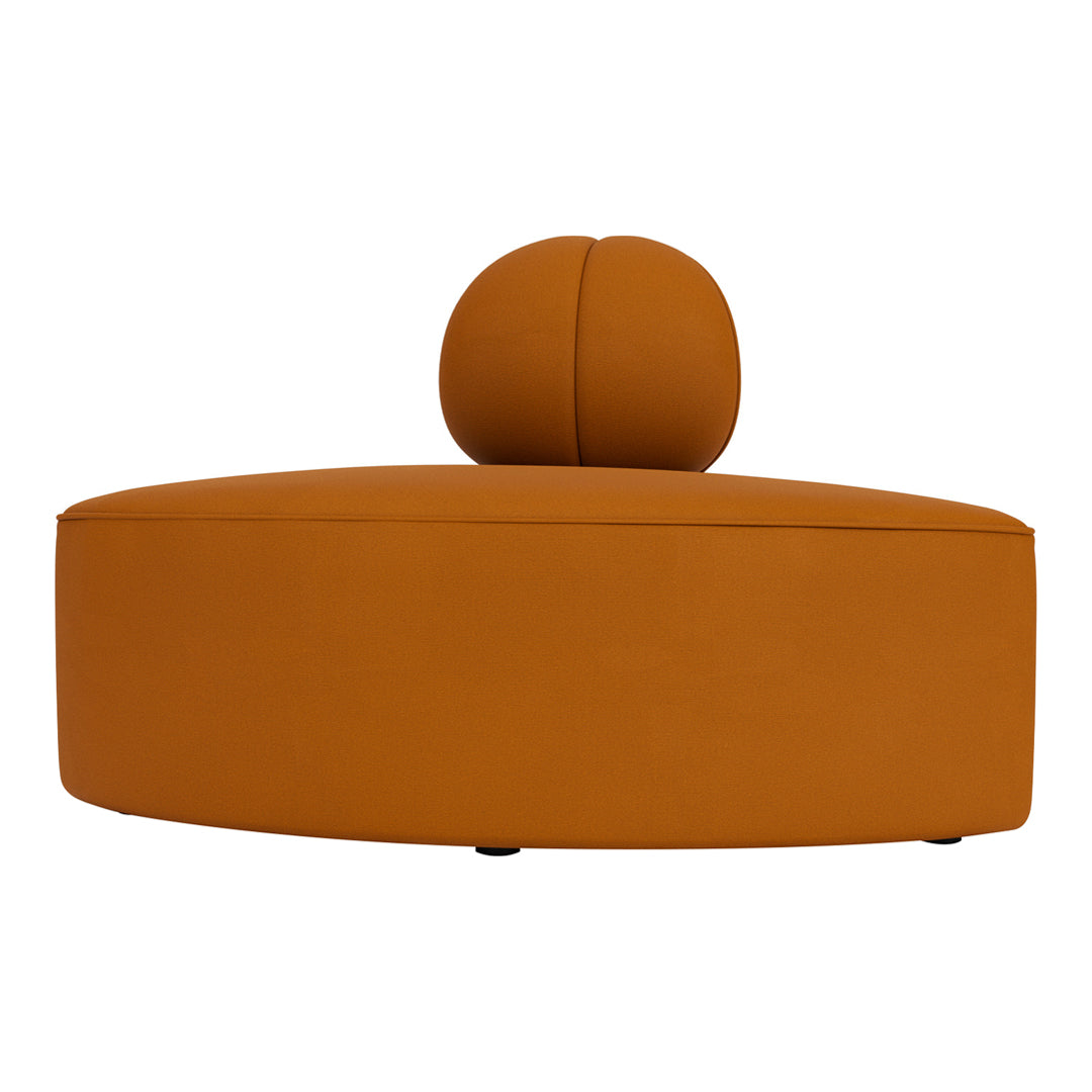 Modular Sofa Corner Section - Customizable Eave Seamline Design for Living Room, Lounge & Office Spaces