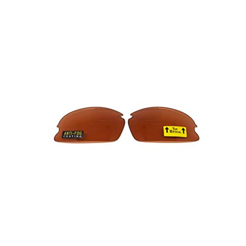 Upper Bifocal Replacement Lenses - Bronze