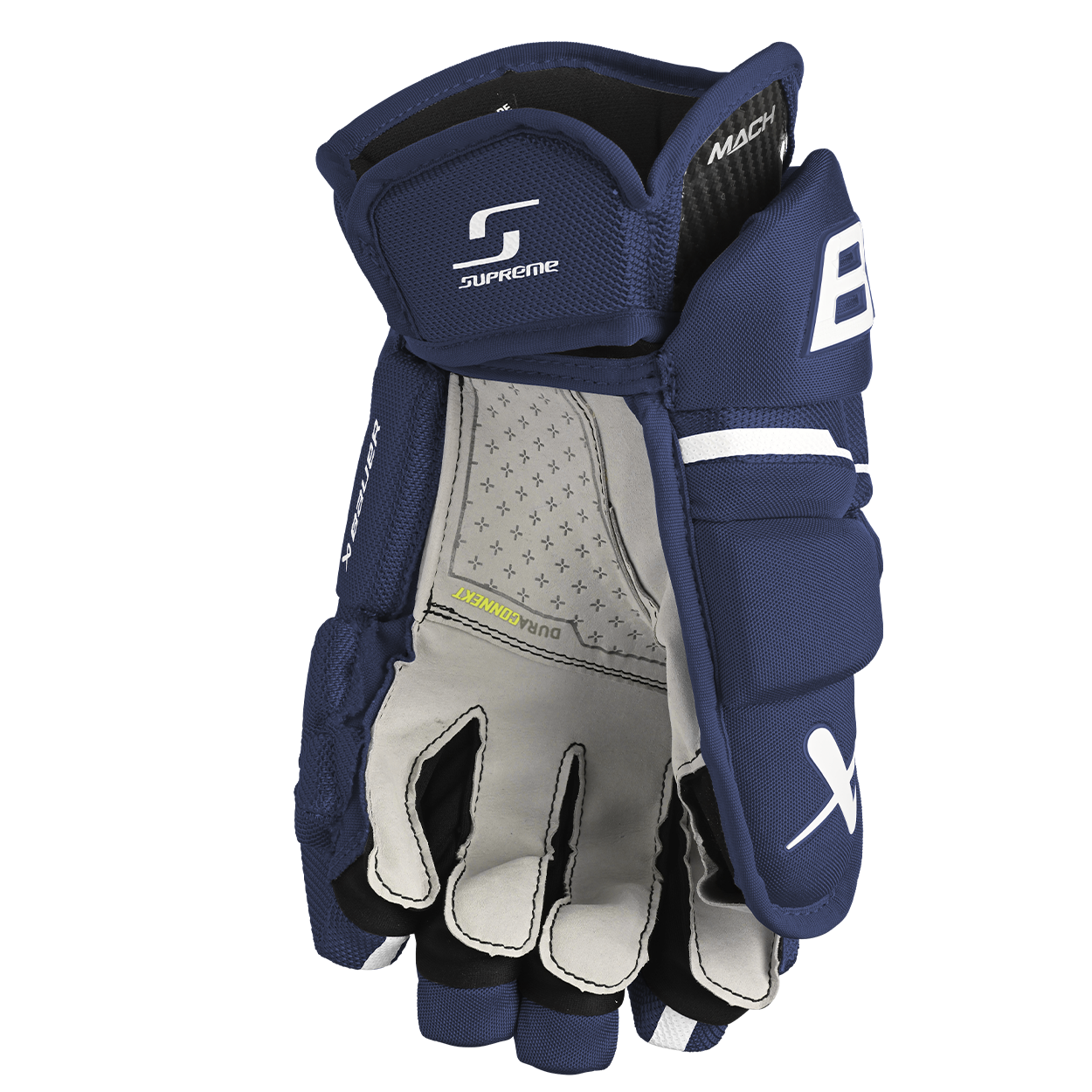 Bauer Supreme Mach Intermediate Hockey Gloves - High-Performance Ice Hockey Gear for Youth & Adult Players - Perfect for Training, Games & Competitive Play