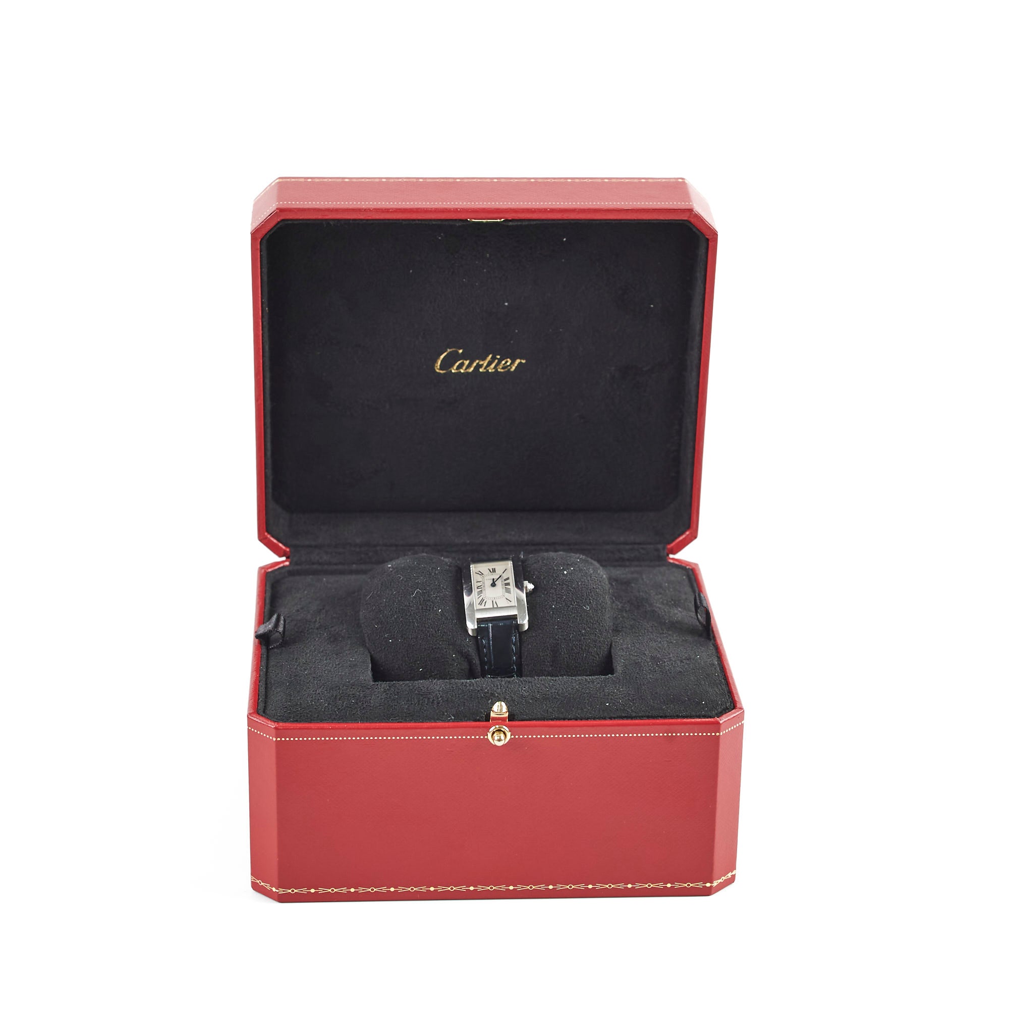 Cartier Tank Américaine Small Model 18K Gold Ladies Watch 2020 - Luxury Dress Watch for Women, Perfect for Business, Evening Events & Special Occasions