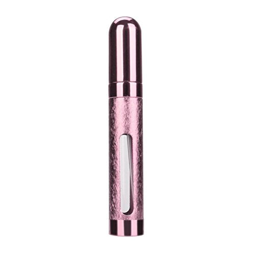 12ML Perfume Bottle - AMA(TM) Mini Portable Travel Atomizer Refillable Spray Bottle for Perfume, Cologne & Essential Oils - Perfect for Travel, Gym, Salon & Barber Tools, Makeup Touch-Ups