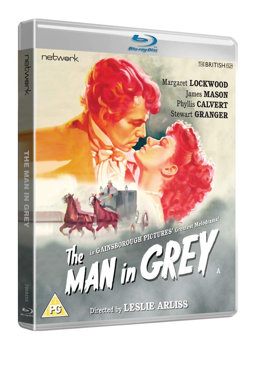 The Man in Grey Blu-ray | Classic British Drama Film | Perfect for Movie Nights & Vintage Film Collections