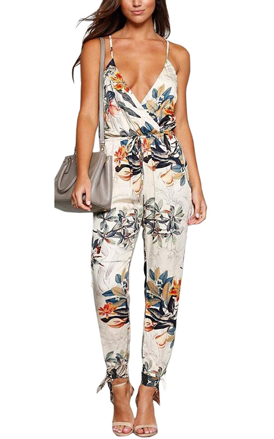 Women's 2-Piece Outfit - Casual Summer Short Sleeve Palm Leaf Print Crop Top with High Waist Lounge Pants Set | Beach Vacation, Streetwear, Yoga & Everyday Comfort Outfits