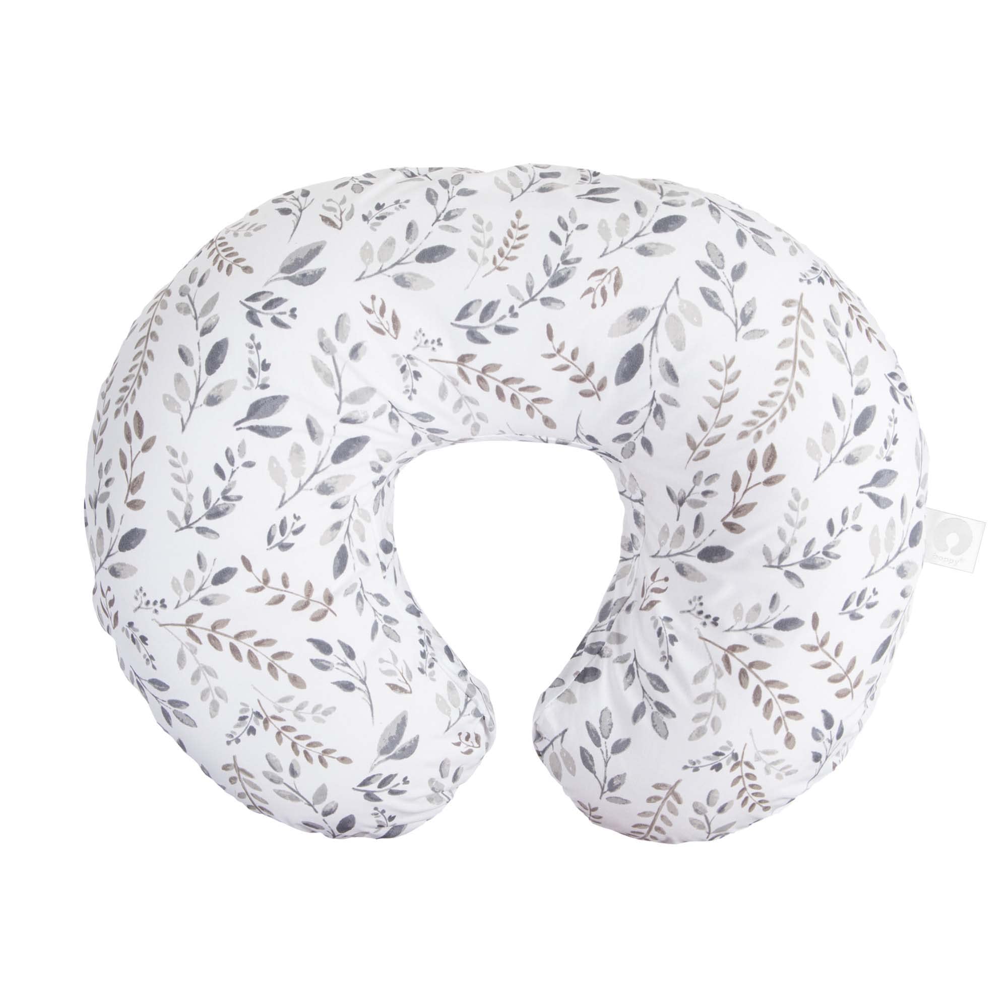 Boppy Pregnancy and Nursing Pillow Bundle - Original Nursing Support Pillow & Total Body Pillow with Gray Printed Removable Covers - Perfect for Maternity Comfort, Breastfeeding & Postpartum Recovery