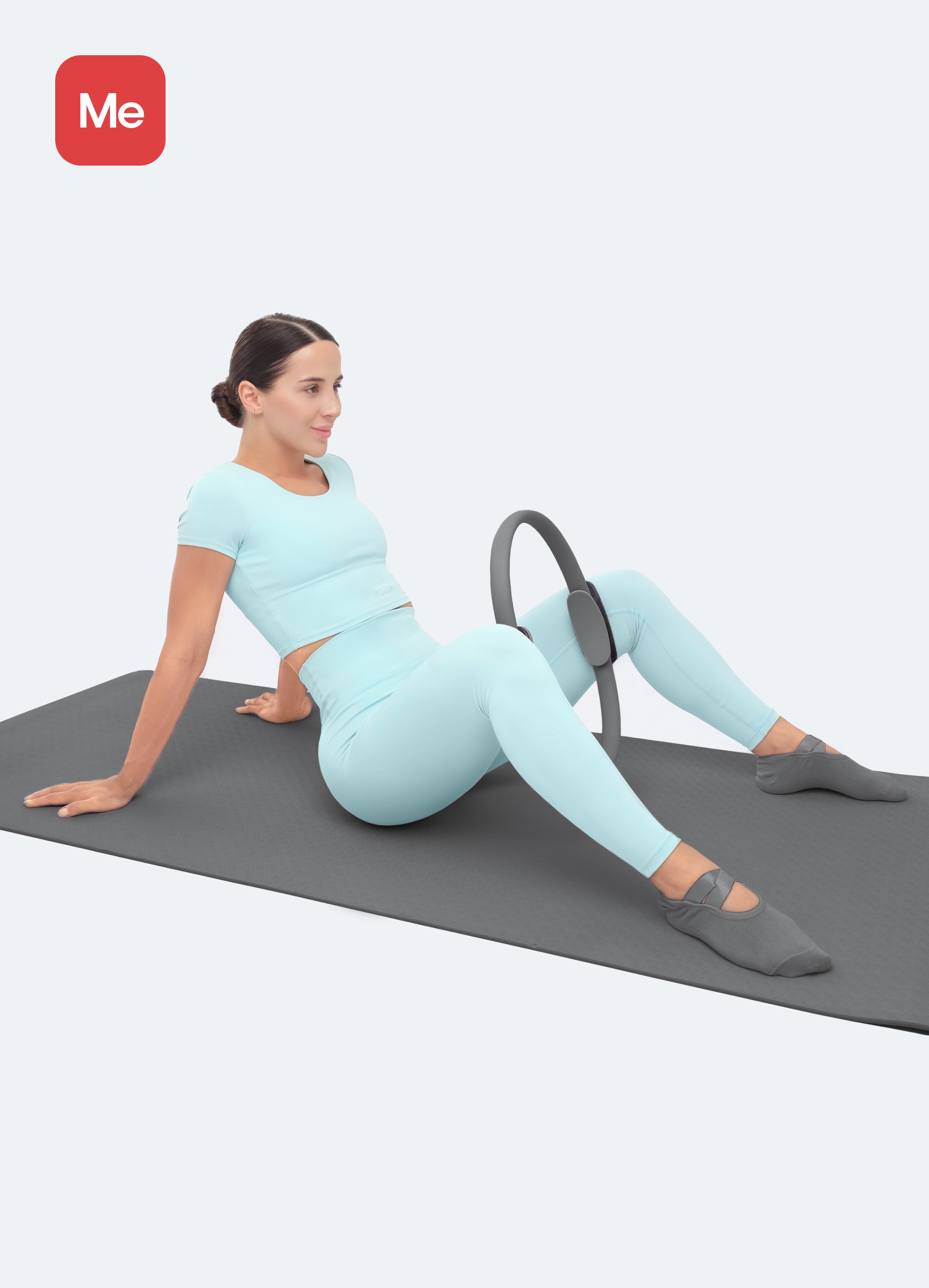 Premium Pilates Kit with Resistance Bands, Yoga Mat & Foam Roller - Full Body Workout for Home & Gym - Perfect for Strength Training, Flexibility & Recovery