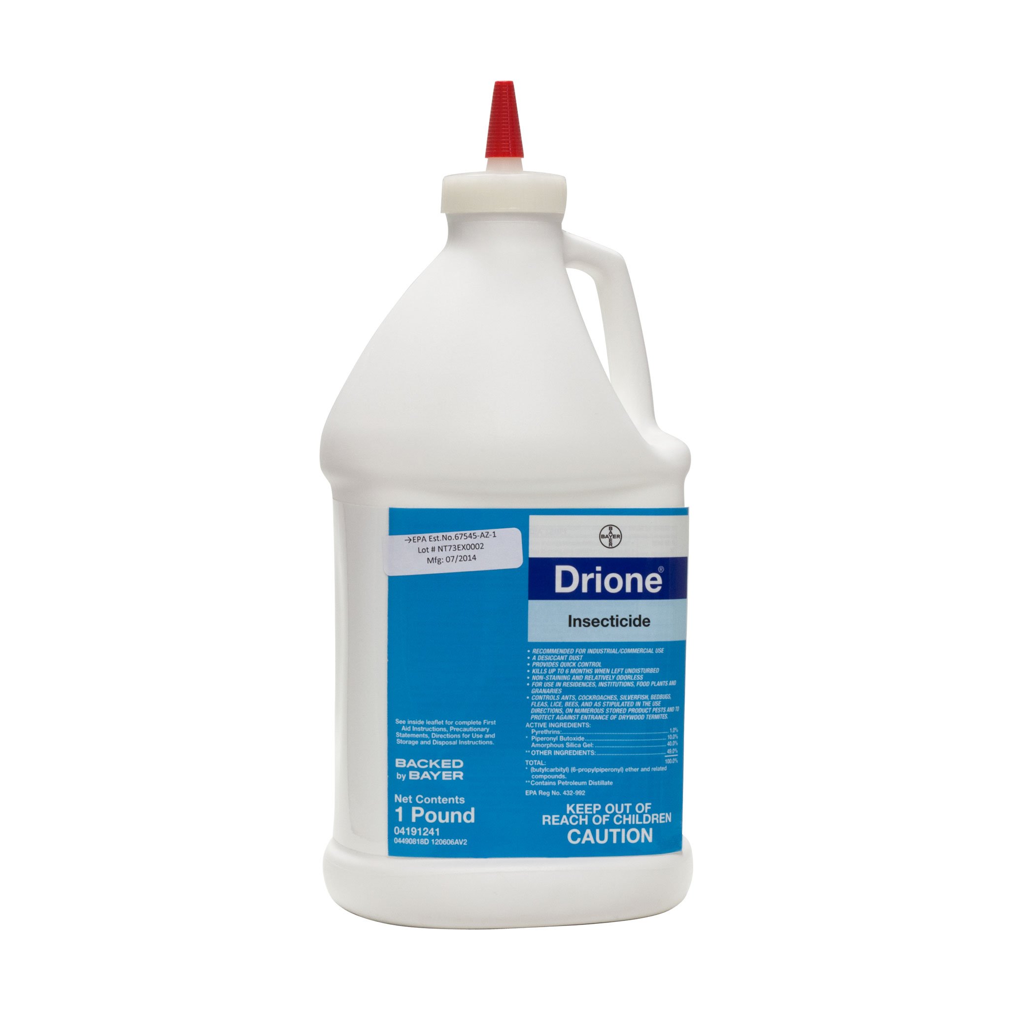 Drione Insecticide Dust - 2 Pack (1 lb Each) | Fast-Acting Pest Control for Home, Garden & Outdoor Use | Kills Fleas, Bed Bugs, Ants & More