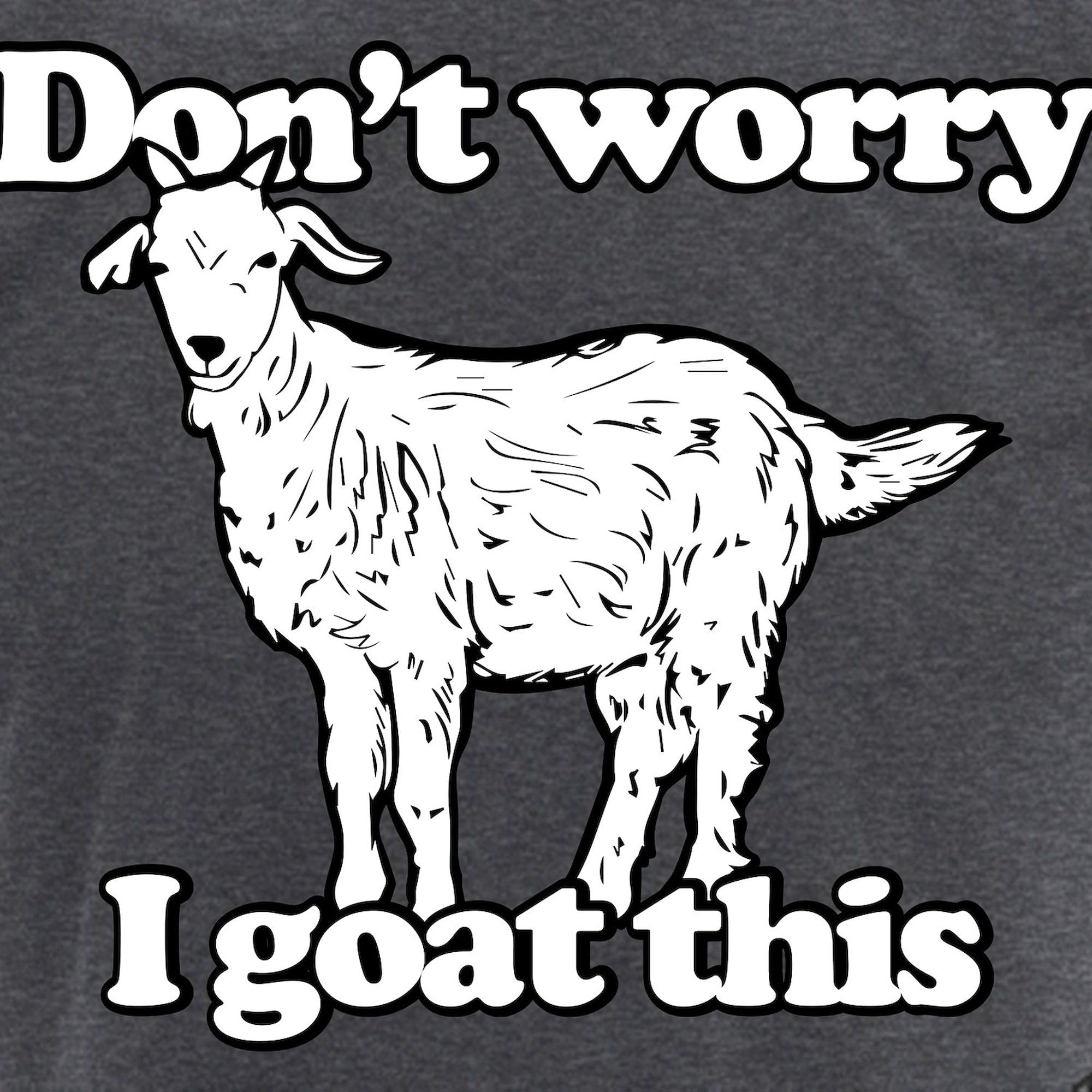 Don't Worry I Goat This - Funny Men's Charcoal Pajama Set | Comfortable Sleepwear for Men | Perfect for Lounge, Gifts & Relaxing at Home