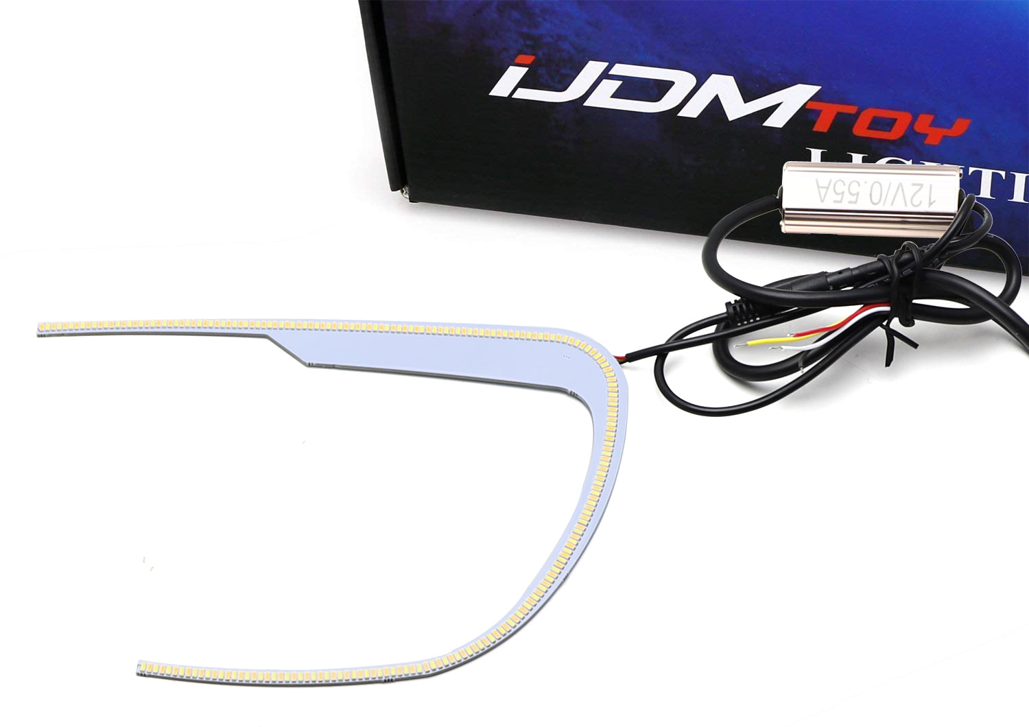 13-17 Subaru XV Crosstrek LED Halo Headlight Conversion Kit with C-Ring Switchback - Upgrade for Night Driving & Off-Road Adventures