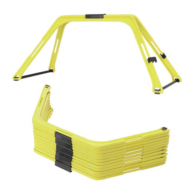 XM FITNESS Agility & Hurdle Hex Trainer - Speed Training Equipment for Football, Soccer & Track Athletes - Perfect for Home Gym & Outdoor Workouts