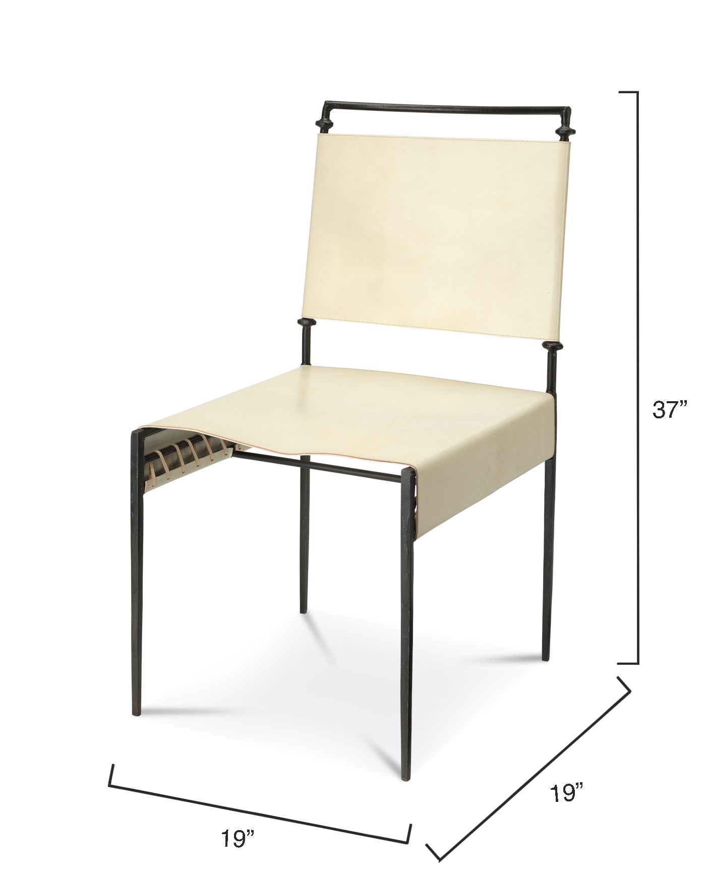 Sweetwater Dining Chair - Modern Wooden Kitchen Chair with Upholstered Seat, Comfortable & Stylish for Home, Restaurant, and Office Use