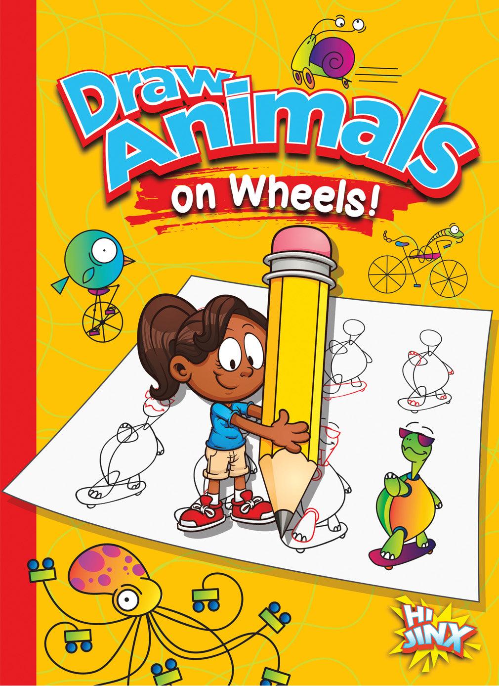 Draw Animals on Wheels - Fun DIY Animal Drawing Kit for Kids | Creative Art Activity for Home & Classroom