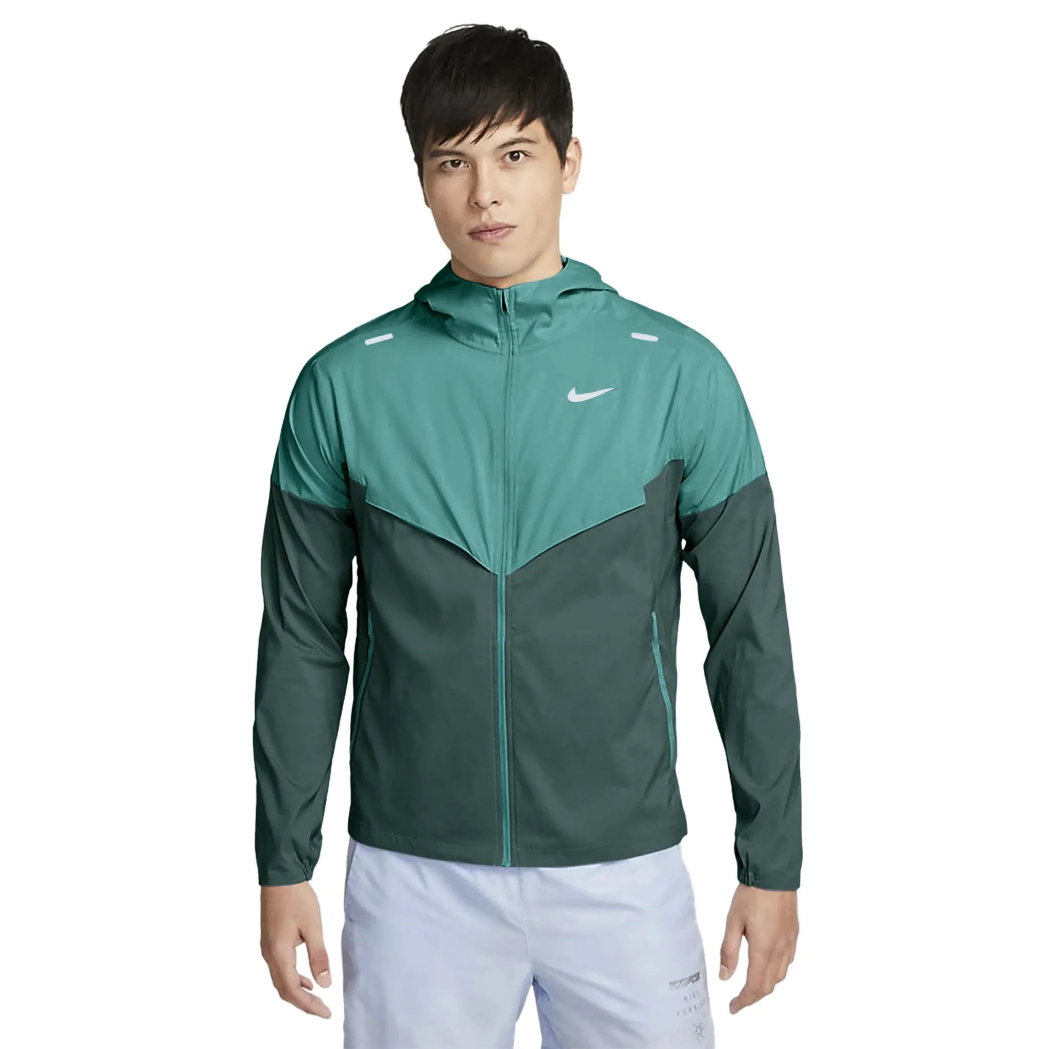 Nike Repel Packable Teal Windrunner Jacket - Lightweight Water-Resistant Running Jacket for Men & Women - Perfect for Hiking, Travel & Outdoor Activities