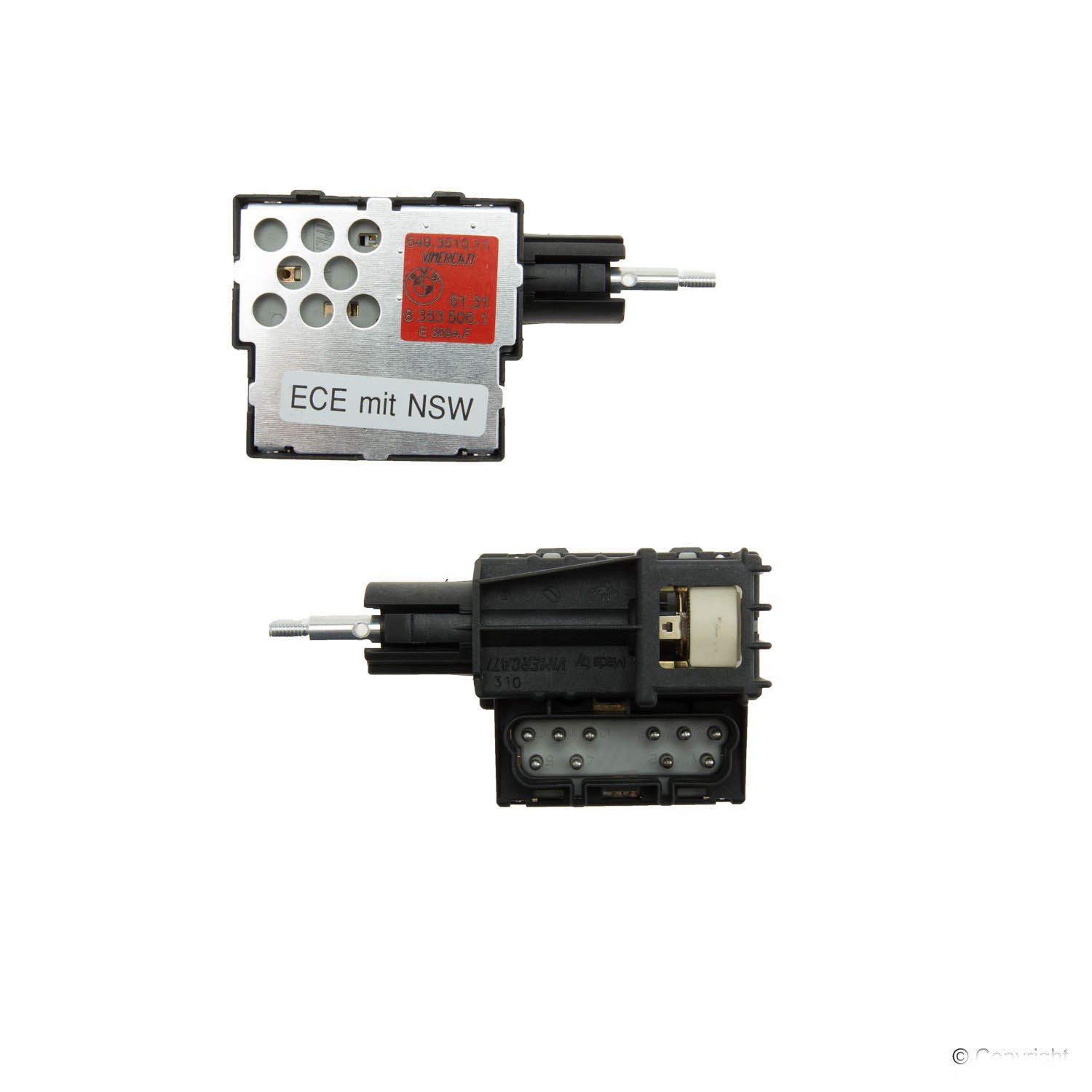 BMW 61 31 8 353 506 Headlight Switch Replacement - Compatible with BMW Models - OEM Quality - Perfect for Night Driving & Low Visibility Conditions