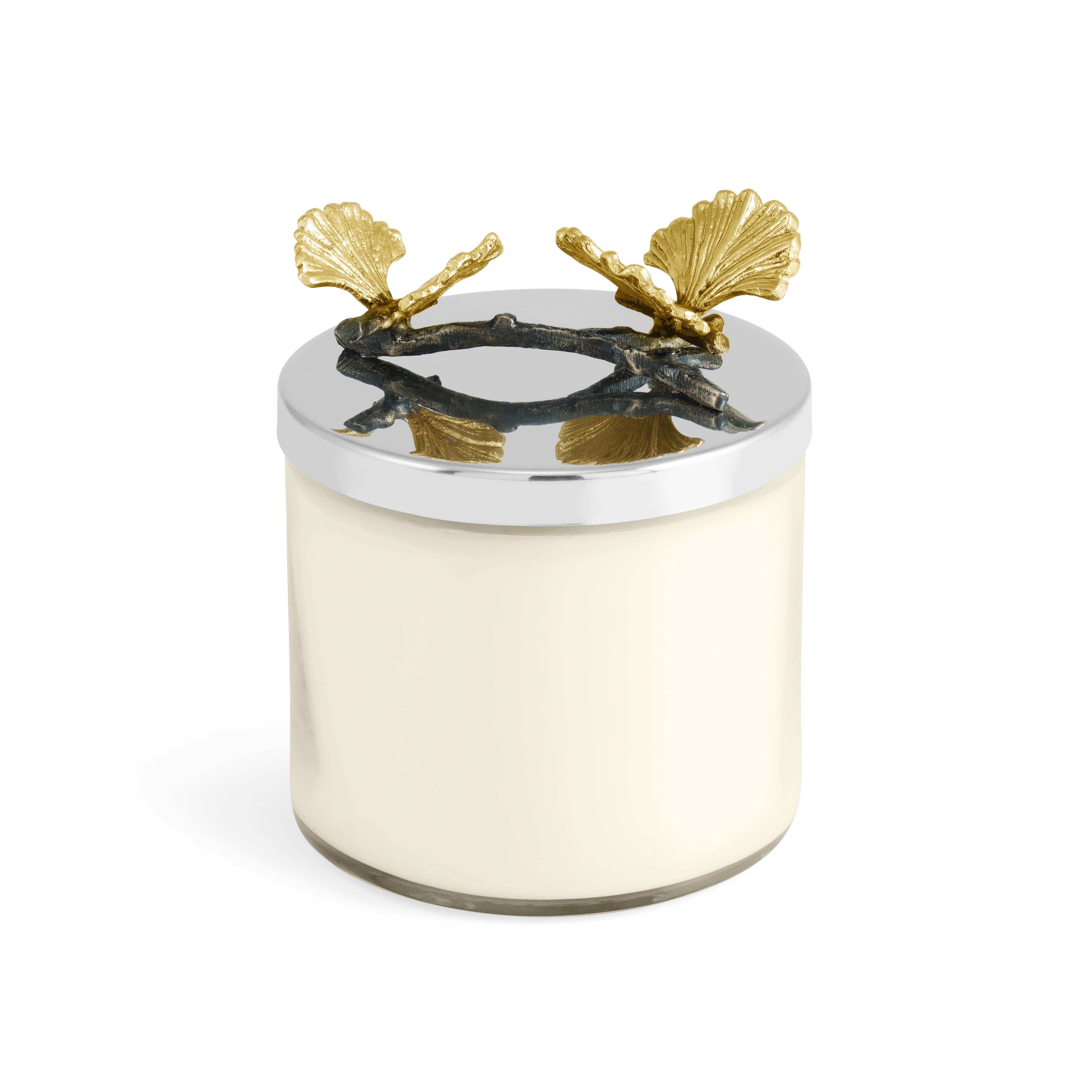 Butterfly Ginkgo Scented Candle - Natural Soy Wax Aromatherapy Candle for Relaxation, Meditation & Home Decor - Perfect for Bedroom, Bathroom & Yoga Studio