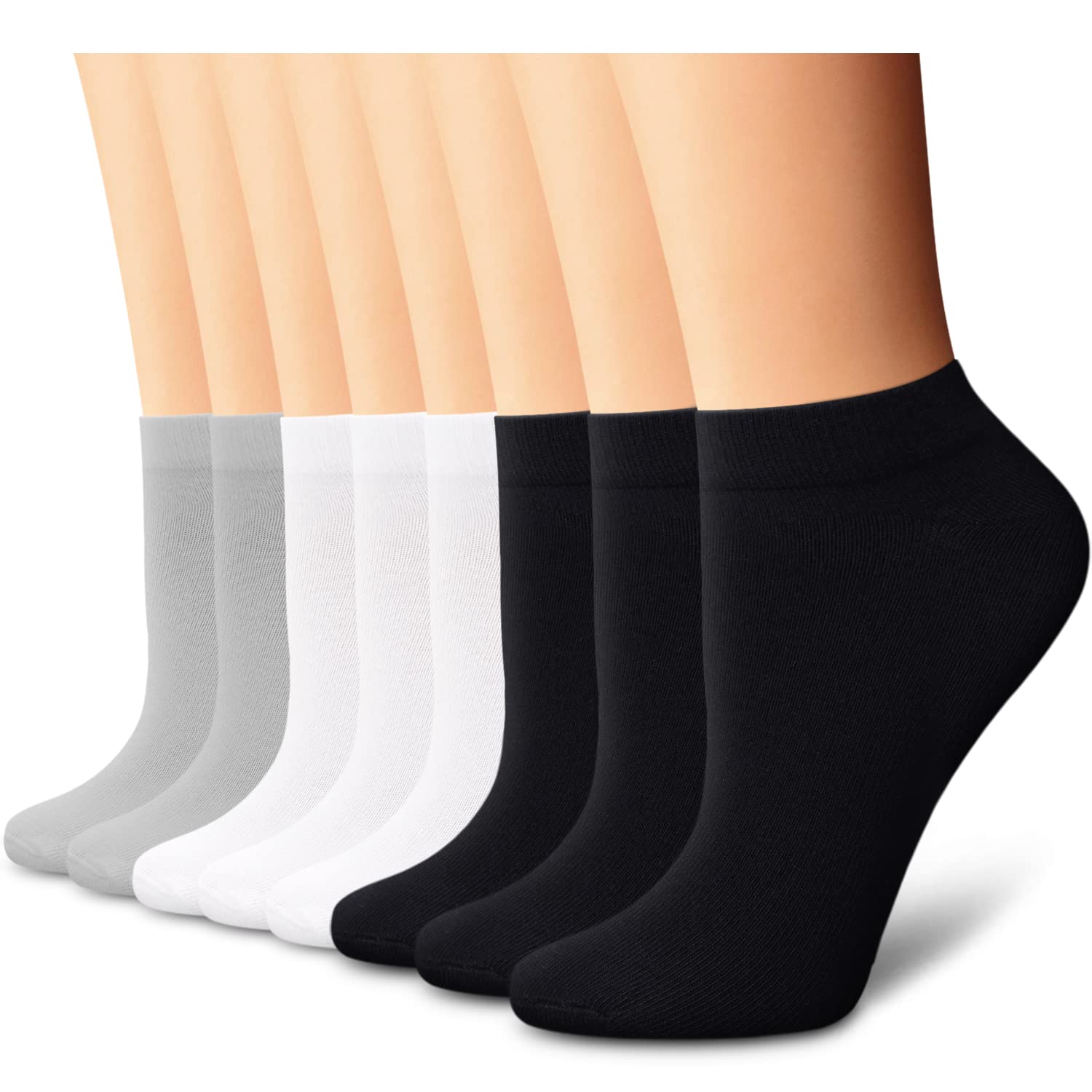 Women's Ankle Socks - Soft Comfortable Casual Socks for Everyday Wear - Perfect for Running, Yoga, Work & Home Use