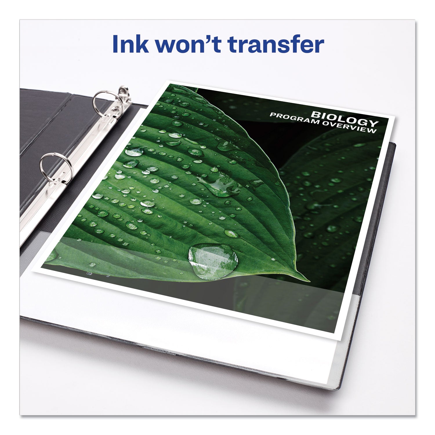 Avery® 3-Ring Durable Non-View Binder with DuraHinge Technology - 3