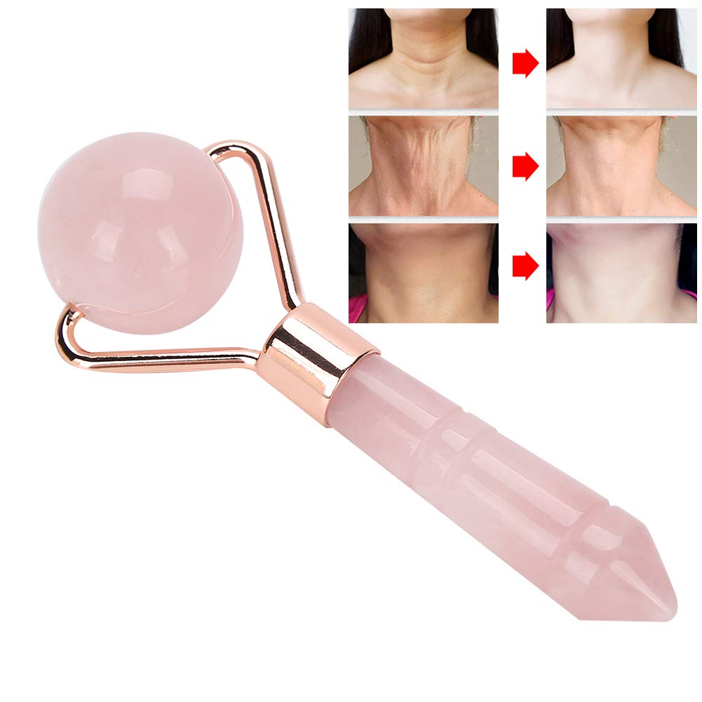 Premium Jade Face Roller for Anti-Aging & Facial Massage - Natural Jade Stone Therapy Tool for Skin Tightening, Wrinkle Reduction & Muscle Relaxation - Perfect for Home Spa, Self-Care Routine & Beauty Therapy