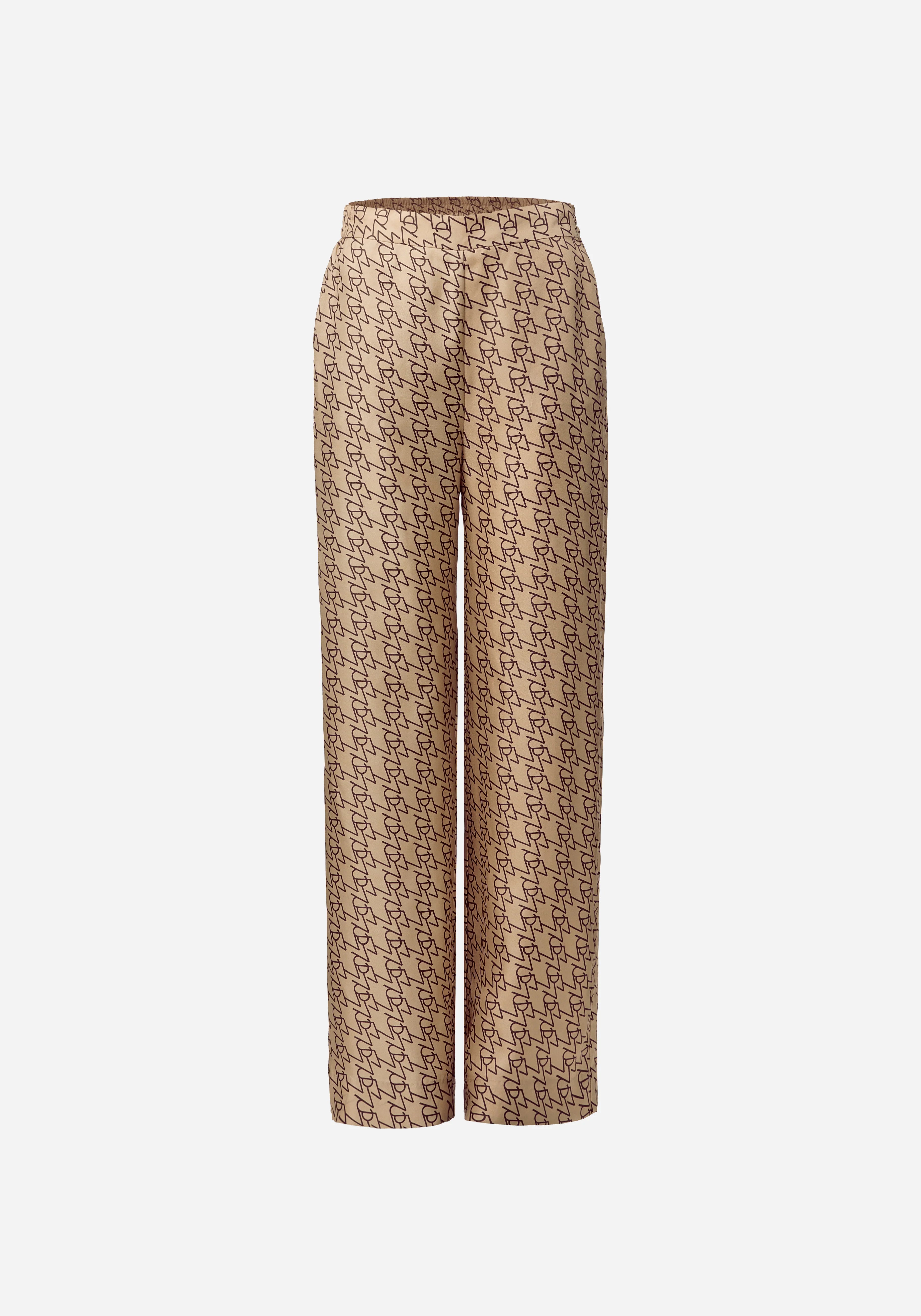 Luxury Women's Silk Pants - High Waisted Wide Leg Palazzo Trousers for Office, Travel & Evening Wear - Elegant Comfort & Style