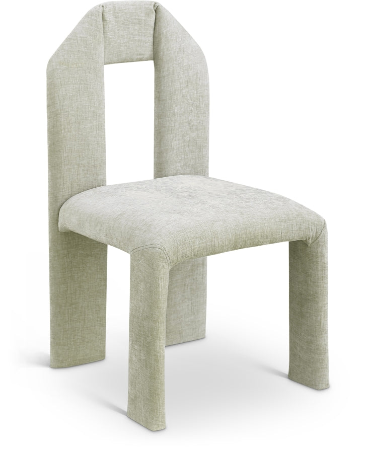 Luxury Bennett Chenille Fabric Dining Chair - Soft & Durable Upholstered Seat for Elegant Home Decor, Kitchen, Dining Room, and Office Use