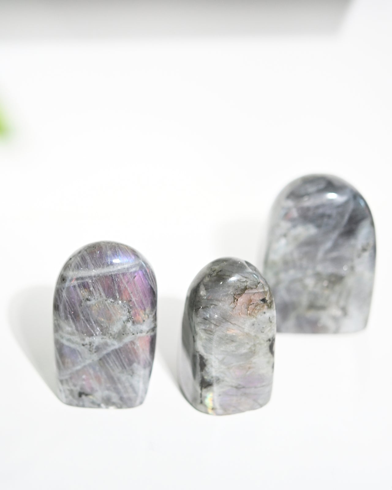Natural Purple Flash Labradorite Freeform Pendant - Healing Crystal Jewelry for Meditation, Energy Work & Spiritual Gifts