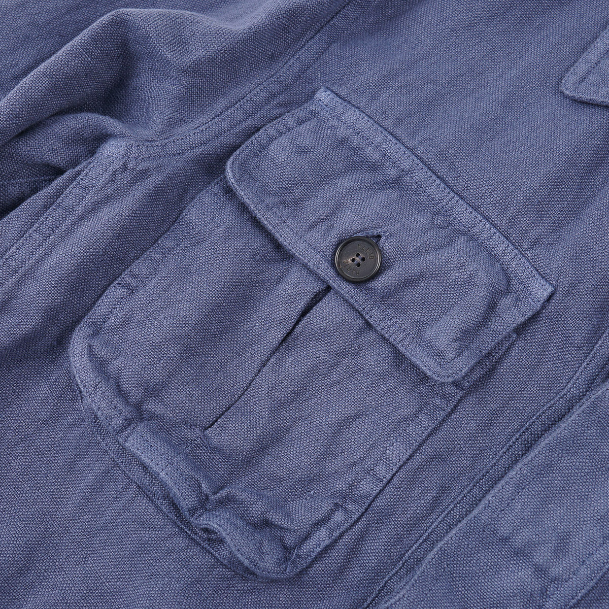Manto 'Torre' Woven Linen Field Jacket - Lightweight Summer Travel Coat for Men & Women | Perfect for Outdoor Adventures, Casual Wear & Travel