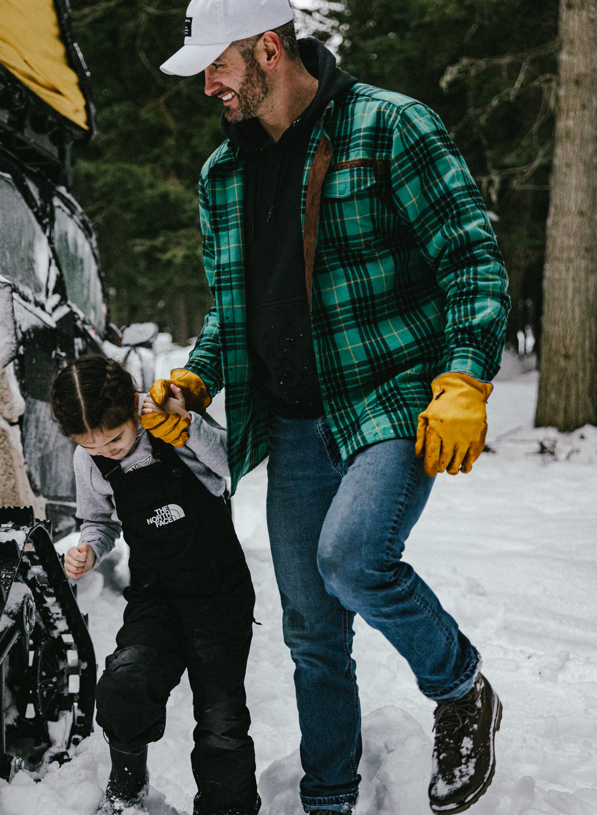 Men's Forever Flannel Shirt - Soft & Comfortable Green Plaid Shirt for Casual Wear & Outdoor Activities