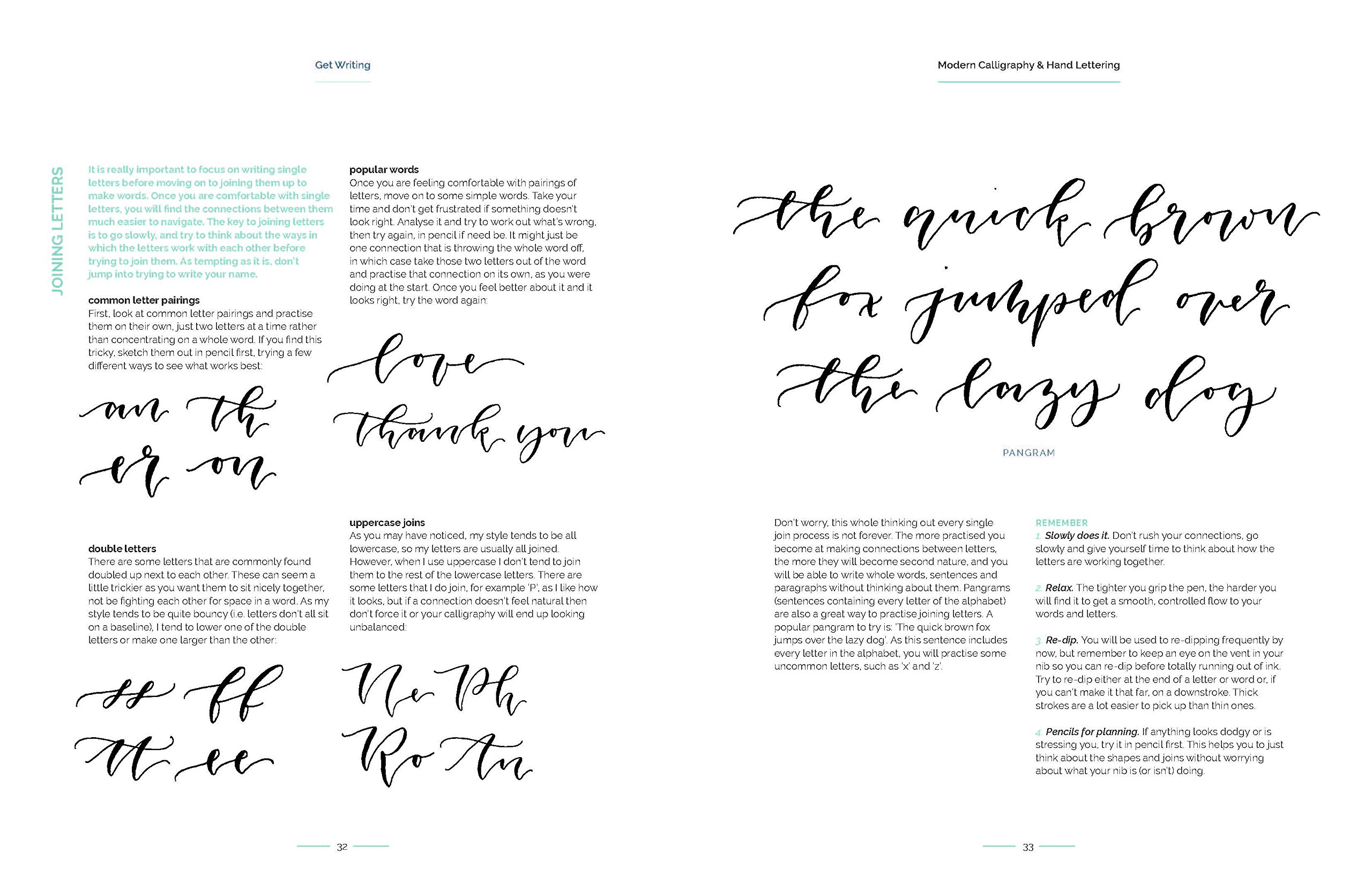 Modern Calligraphy and Hand Lettering Book - Learn Beautiful Handwriting Techniques for Wedding Invitations, Greeting Cards & DIY Projects (Haynes Manuals)