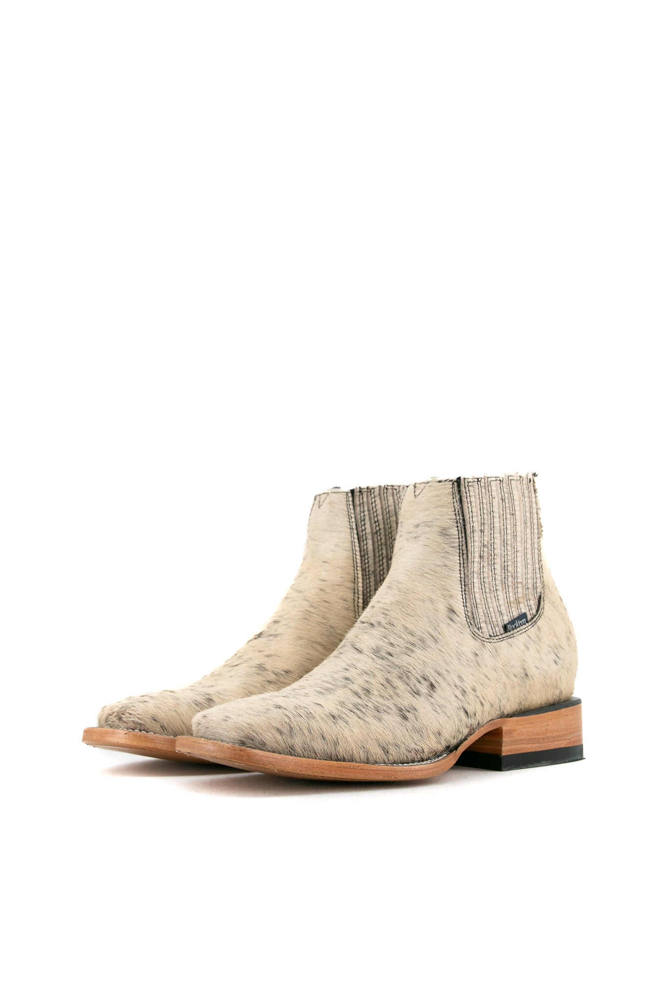 Women's Cowhide Square Toe Ankle Boots - Size 8, Comfortable & Stylish Western Booties for Fall/Winter | Perfect for Casual Outfits, Date Nights & Office Wear