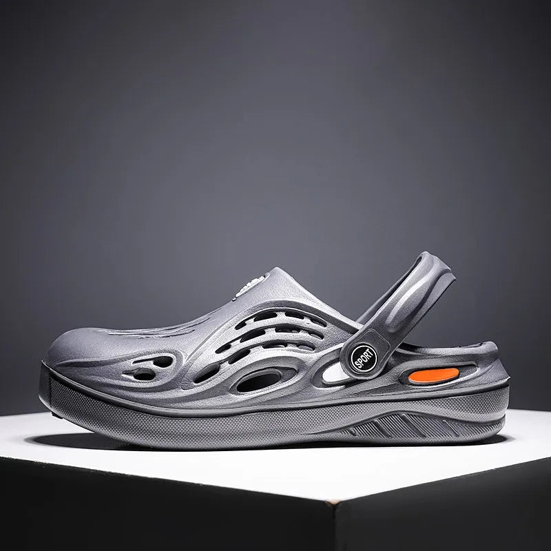 2023 Summer Big Size 48/49 Men's Slippers - Extra Large Comfortable Sandals for Men | Fashion Luxury Casual Shoes | Soft Home & Outdoor Slides for Relaxation, Beach, and Lounging