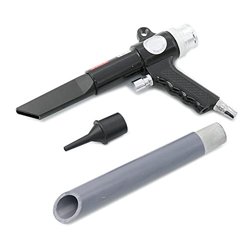 2 in 1 Air Vacuum Blow Gun - Dual Function Pneumatic Tool Kit for Dust & Wood Chips Cleaning | Industrial & Workshop Use | Perfect for Cars, Electronics & Machinery Maintenance