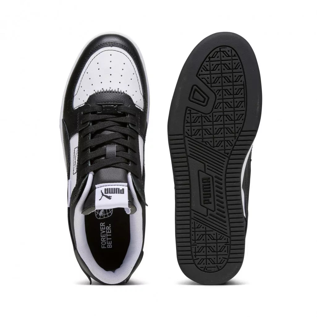 PUMA Men's Caven 2.0 VT Sneakers - Black/White Running Shoes for Men | Lightweight Comfortable Athletic Footwear for Jogging, Gym & Casual Wear
