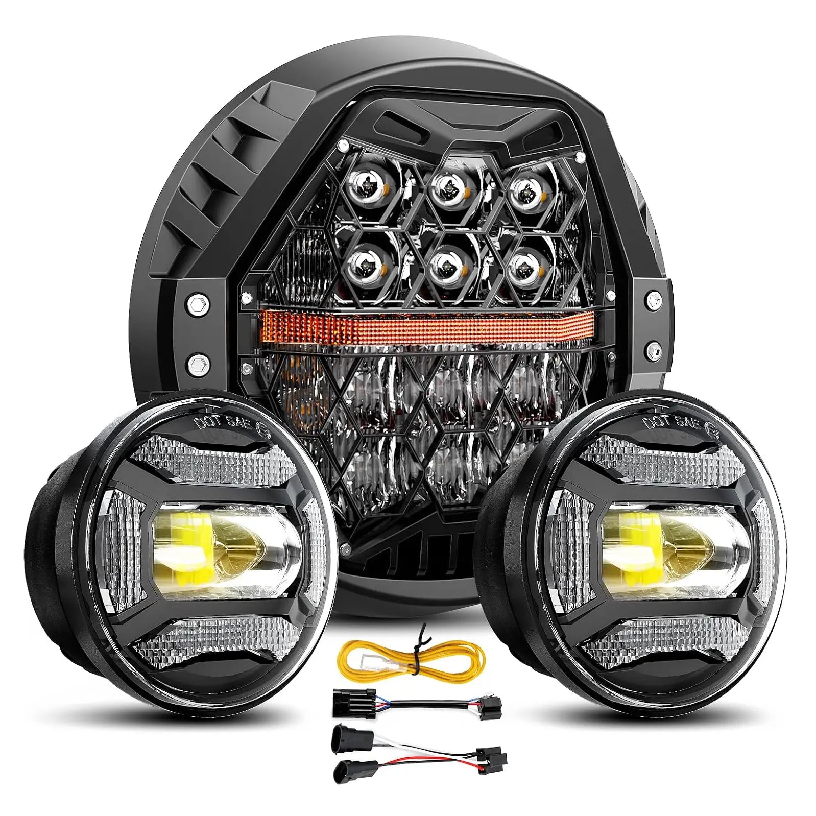 LOYO 7 LED Headlight & 4.5