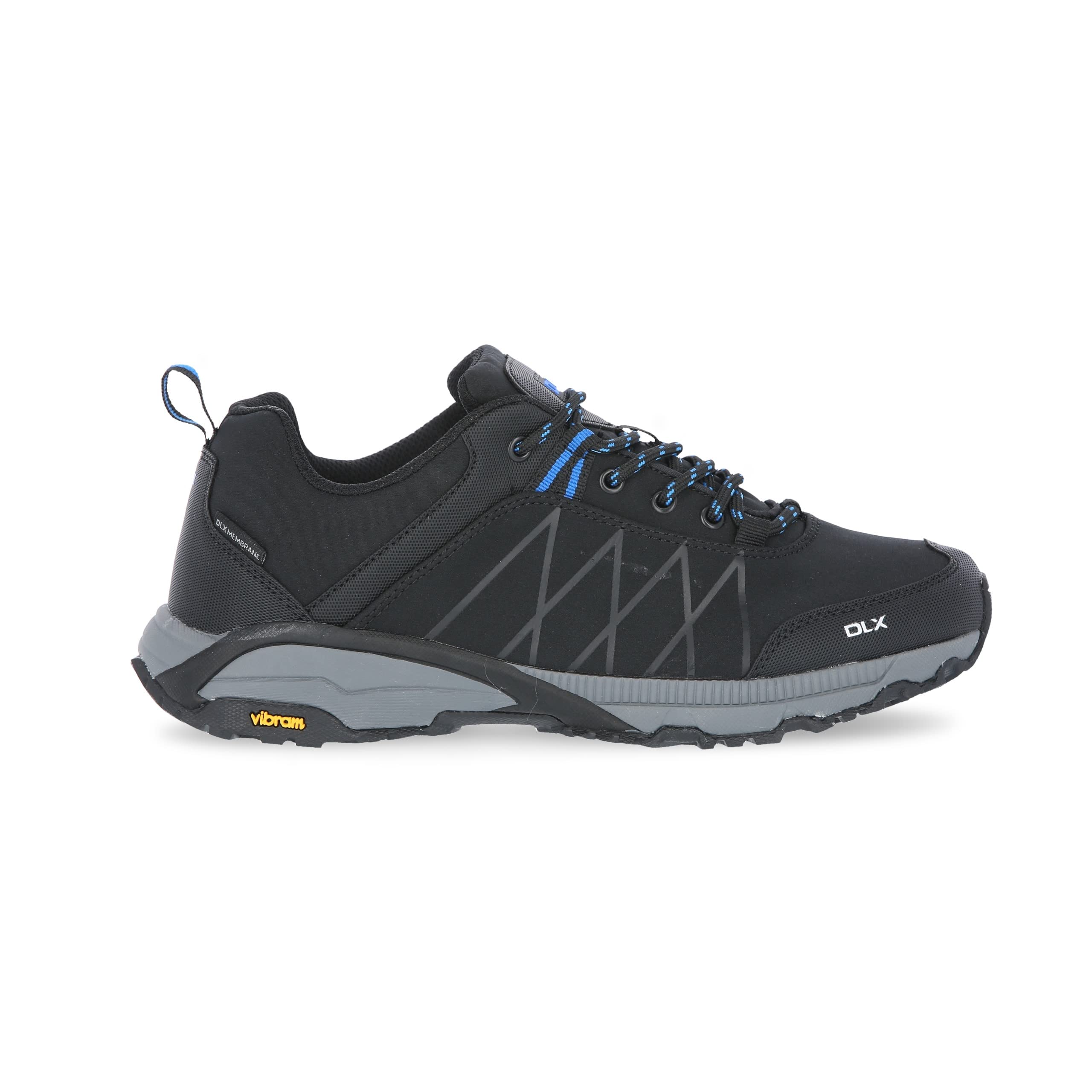 Trespass DLX Men's Keyboard II Hiking & Trekking Shoes - Lightweight Waterproof Outdoor Footwear for Trail Walking, Camping, and Adventure Travel