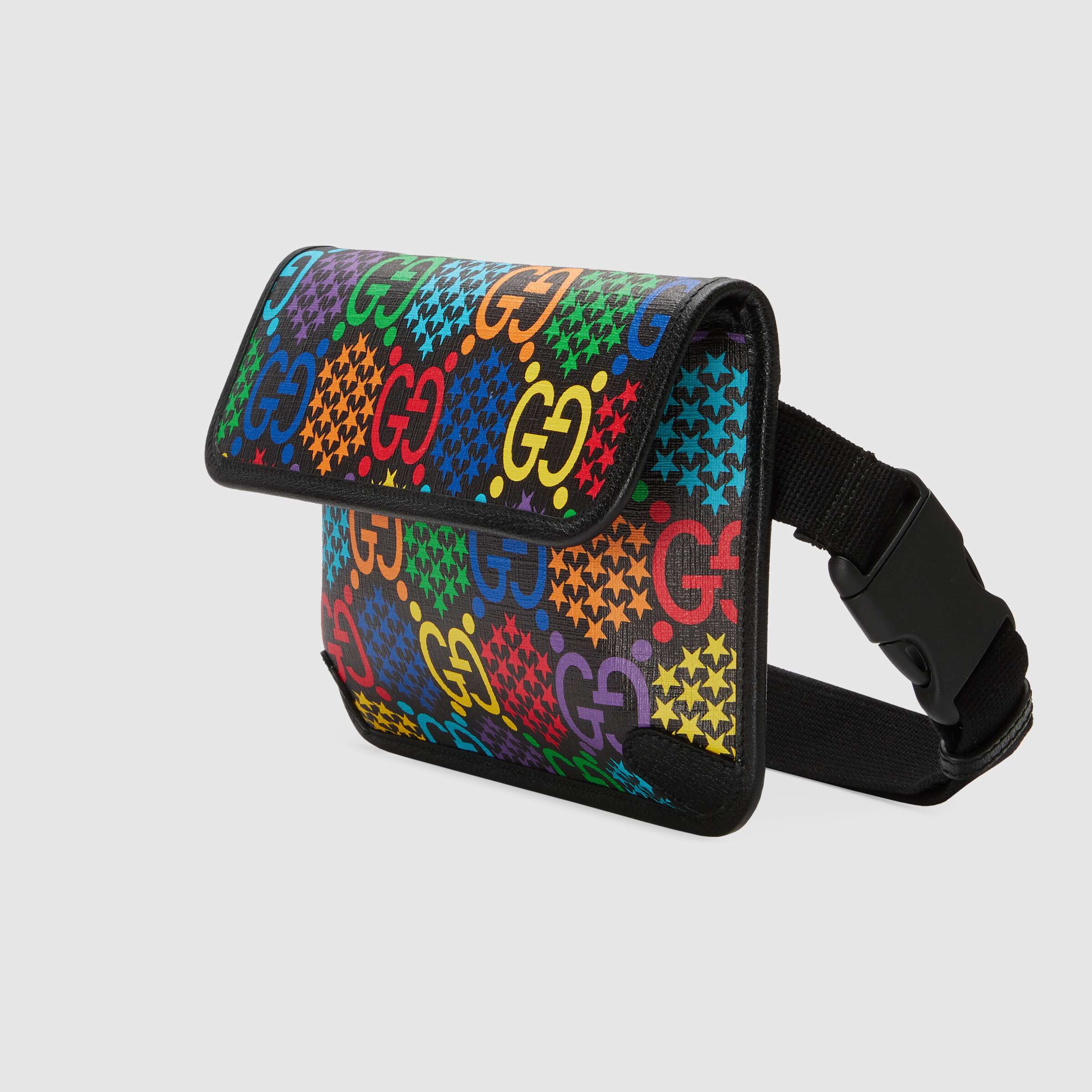 Gucci GG Psychedelic Belt Bag for Women - Vintage Designer Waist Pack - Perfect for Concerts, Travel & Everyday Use