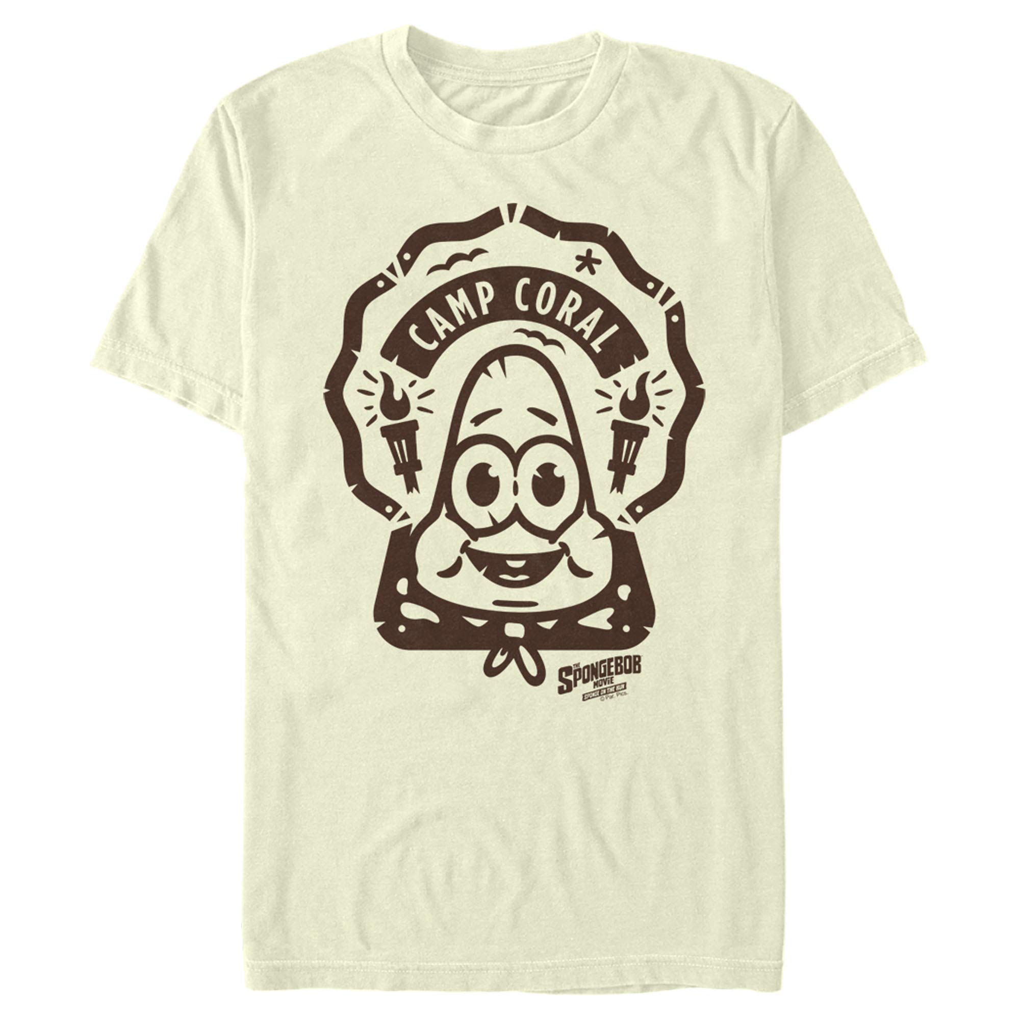 SpongeBob SquarePants Patrick Star Graphic T-Shirt for Men | Soft Cotton Cartoon Tee | Casual Wear & Funny Gift for Fans