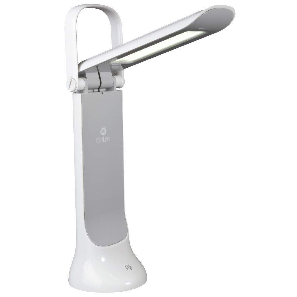 OttLite Dimmable LED Task Lamp - Adjustable Desk Light for Reading, Crafting & Office Work | Portable Eye-Care Lighting Solution | Perfect Gift for Students & Professionals