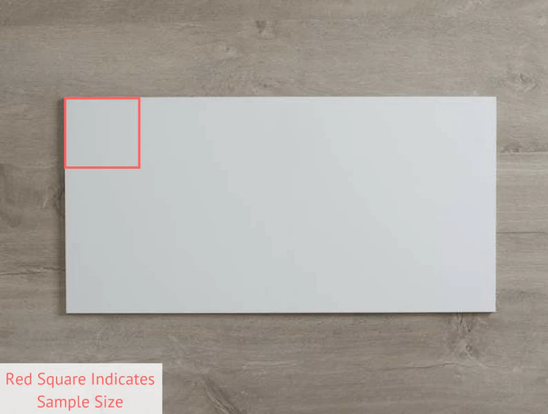 Premium Gloss White Ceramic Tile - 12x12 Inch High-Gloss Finish for Kitchen Backsplash, Bathroom & Shower Walls - Waterproof & Easy to Clean