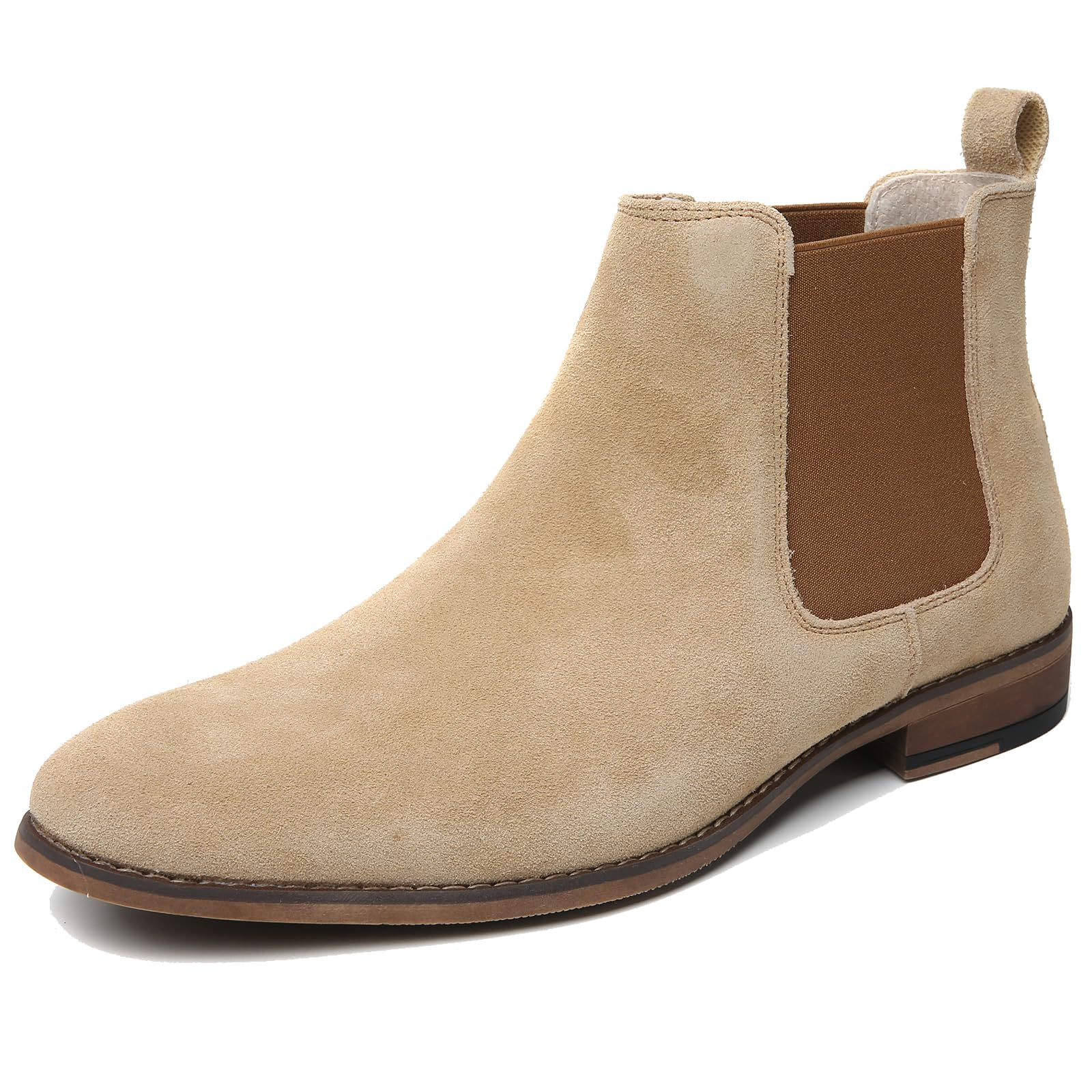 Men's Classic Elastic Chelsea Boots - Comfortable Dress Ankle Boots for Casual & Formal Wear | Perfect for Office, Date Night & Everyday Outfits