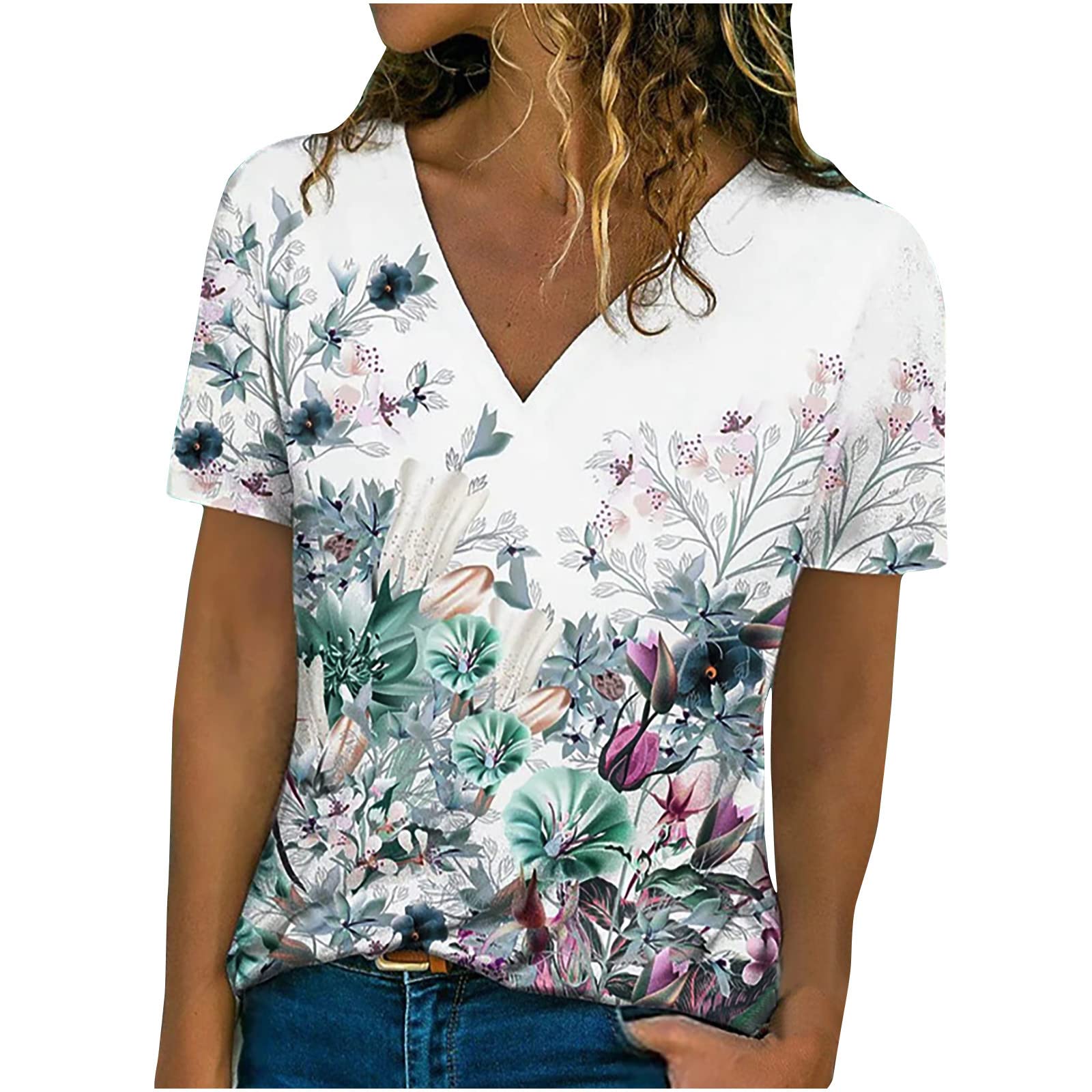 Women's Workout Tennis Shirts - Slim Fit Square Neck Puff Short Sleeve Tunic Tops for Casual & Business Wear | Perfect for Gym, Office, and Everyday Fashion