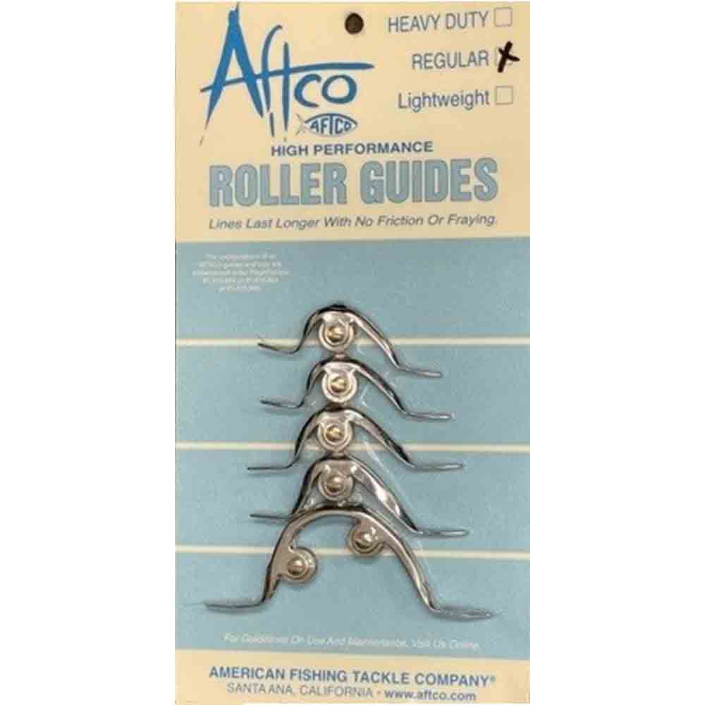 AFTCO Regular Fishing Rod Guides - High-Quality Stainless Steel Guides for Saltwater and Freshwater Fishing Rods - Perfect for Surf, Offshore, and Fly Fishing