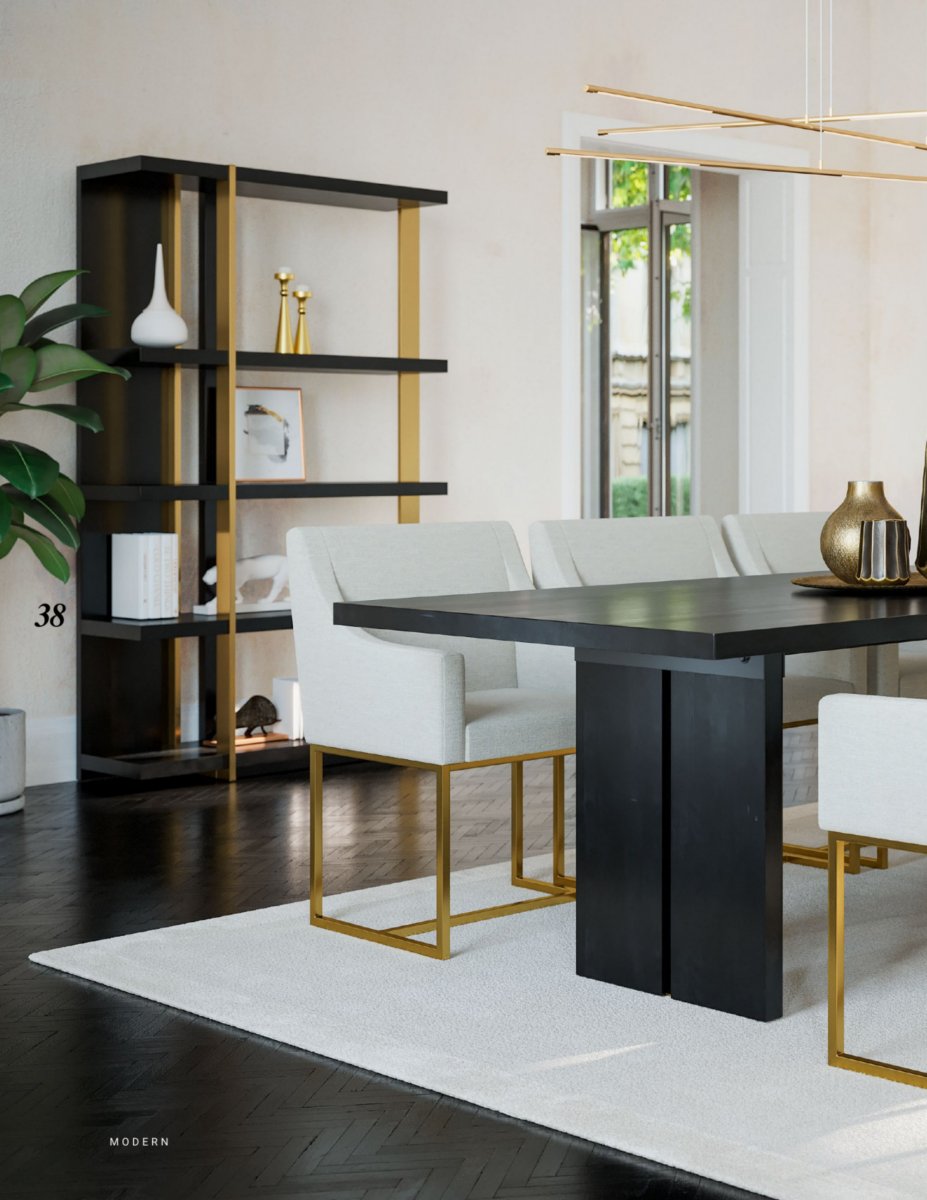 Canadel Custom Modern Dining Table - Stylish & Durable for Home, Restaurant & Office Use