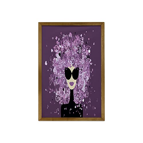 Eggplant Black and Lilac
