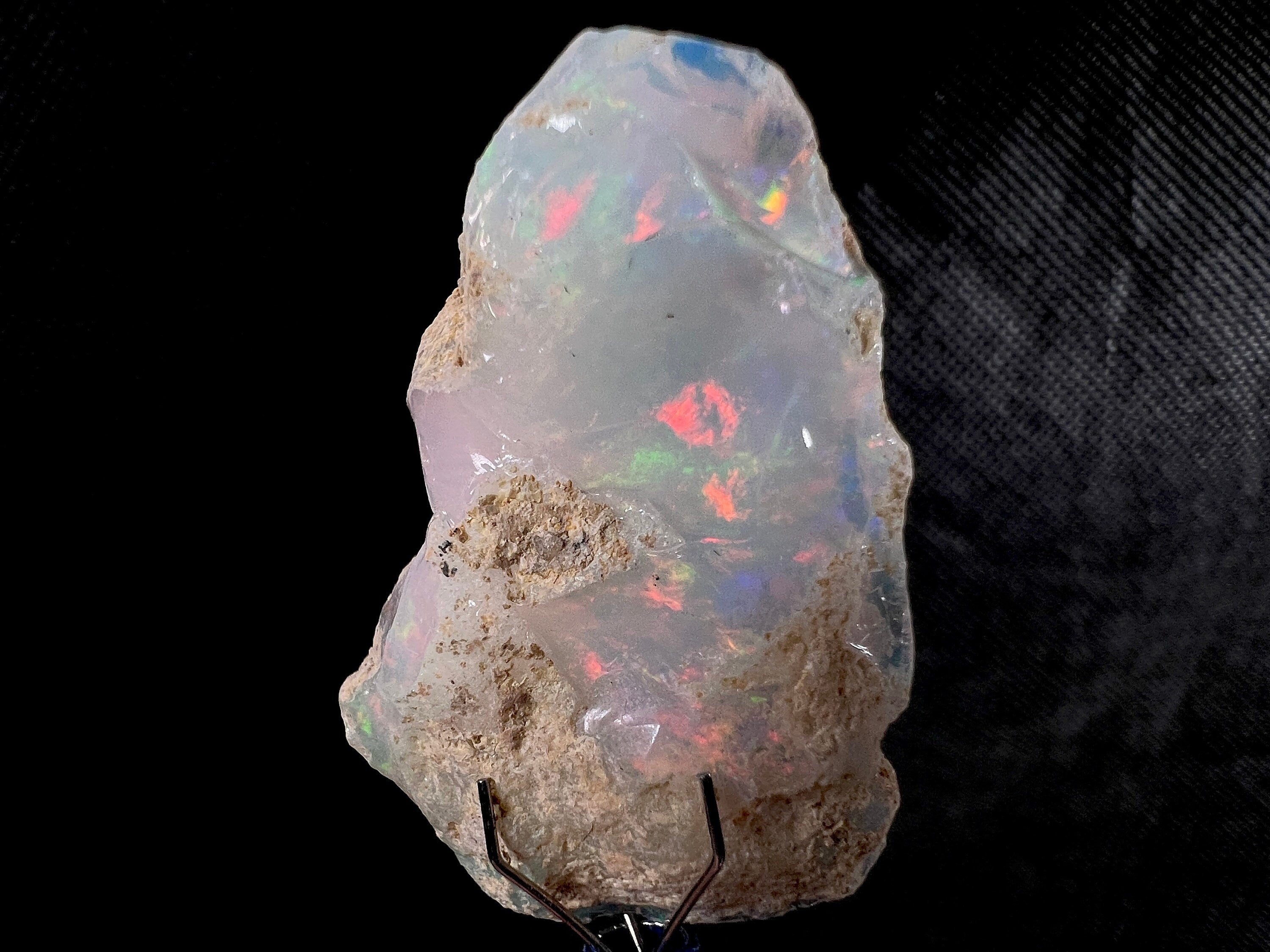 Premium 4A+ Welo Opal Raw Crystal - Natural Cutting Grade Opal Gemstone, October Birthstone (50648) for Jewelry Making, Healing & Collecting