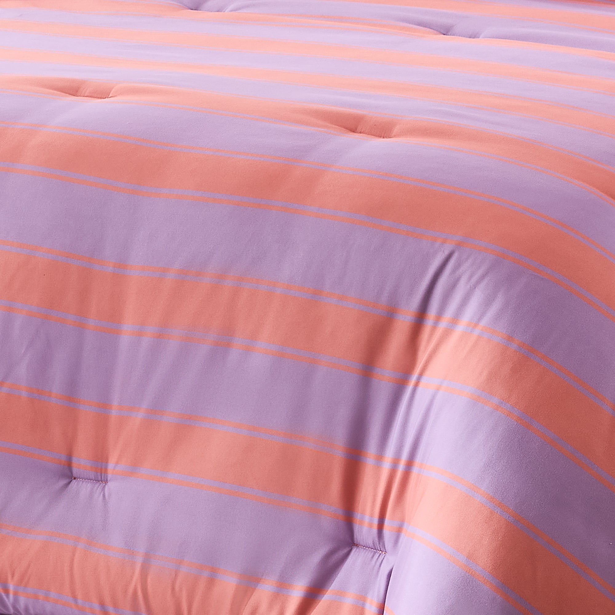 Gale Cabana Stripe Comforter Set - Queen Size Bedding, Soft & Breathable Cotton, Coastal Beach Style - Perfect for Guest Rooms, Vacation Homes & Summer Bedroom Decor