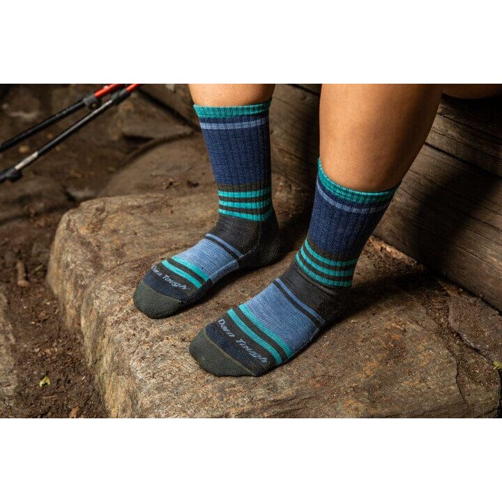 Darn Tough Women's Spur Boot Lightweight Hiking Socks - Moisture Wicking & Cushioned for Outdoor Adventures, Trail Running & Camping
